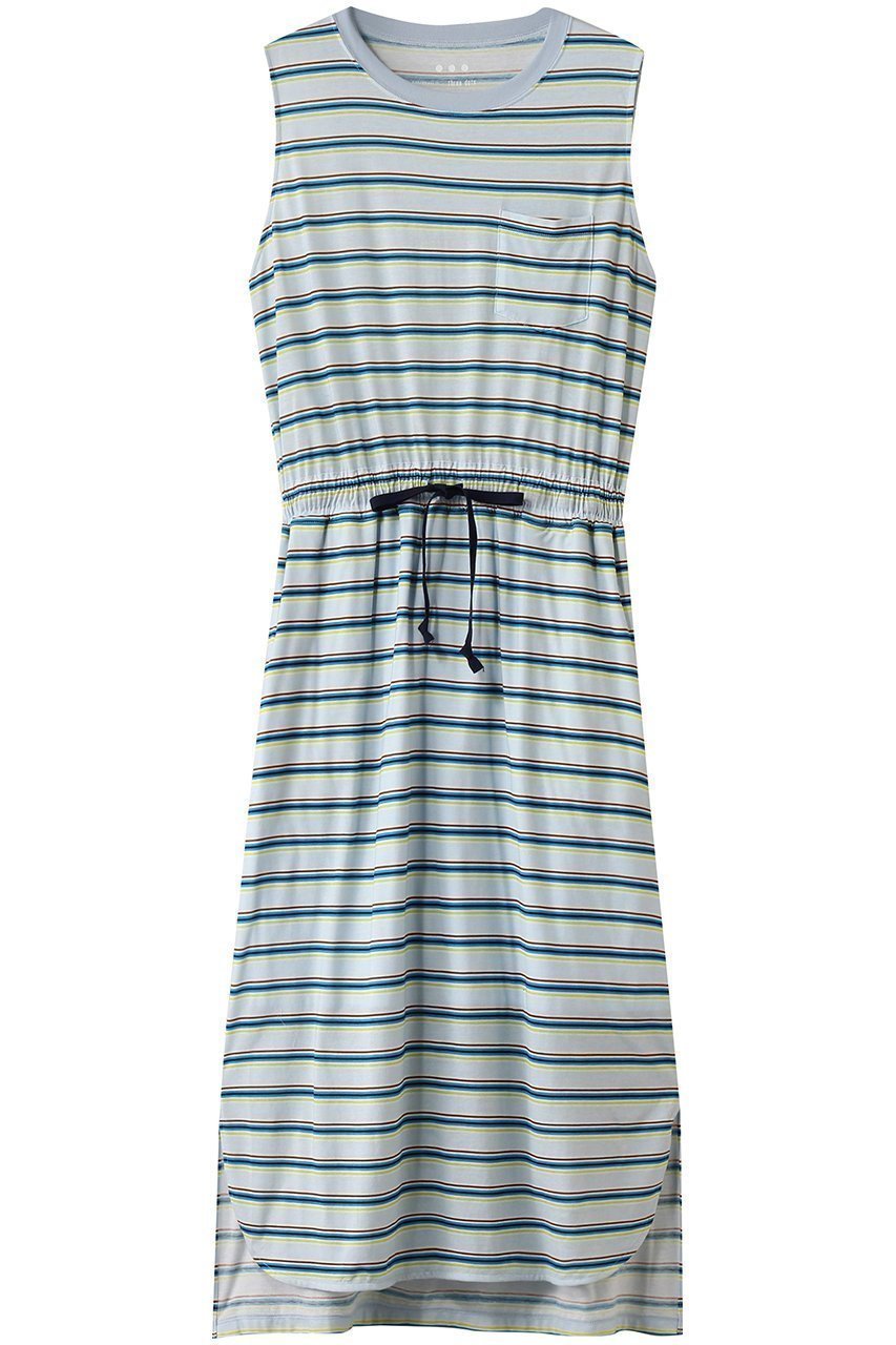 【three dots/スリー ドッツ】夏の定番にふさわしい 洗練コットンノースリーブドレス 人気、トレンドファッション・服の通販 founy(ファニー) 【スリー ドッツ/three dots】 トレンドファッション・スタイル  Fashion Trends トレンド、ファッションスタイル Fashion Trends ファッション Fashion レディースファッション WOMEN ワンピース Dress ドレス Party Dresses チュニック Tunic サマー Summer スリット Slit チュニック Tunic ドレス Dress ノースリーブ No Sleeve リボン Ribbon 定番 Standard |ID:prp329100004547706