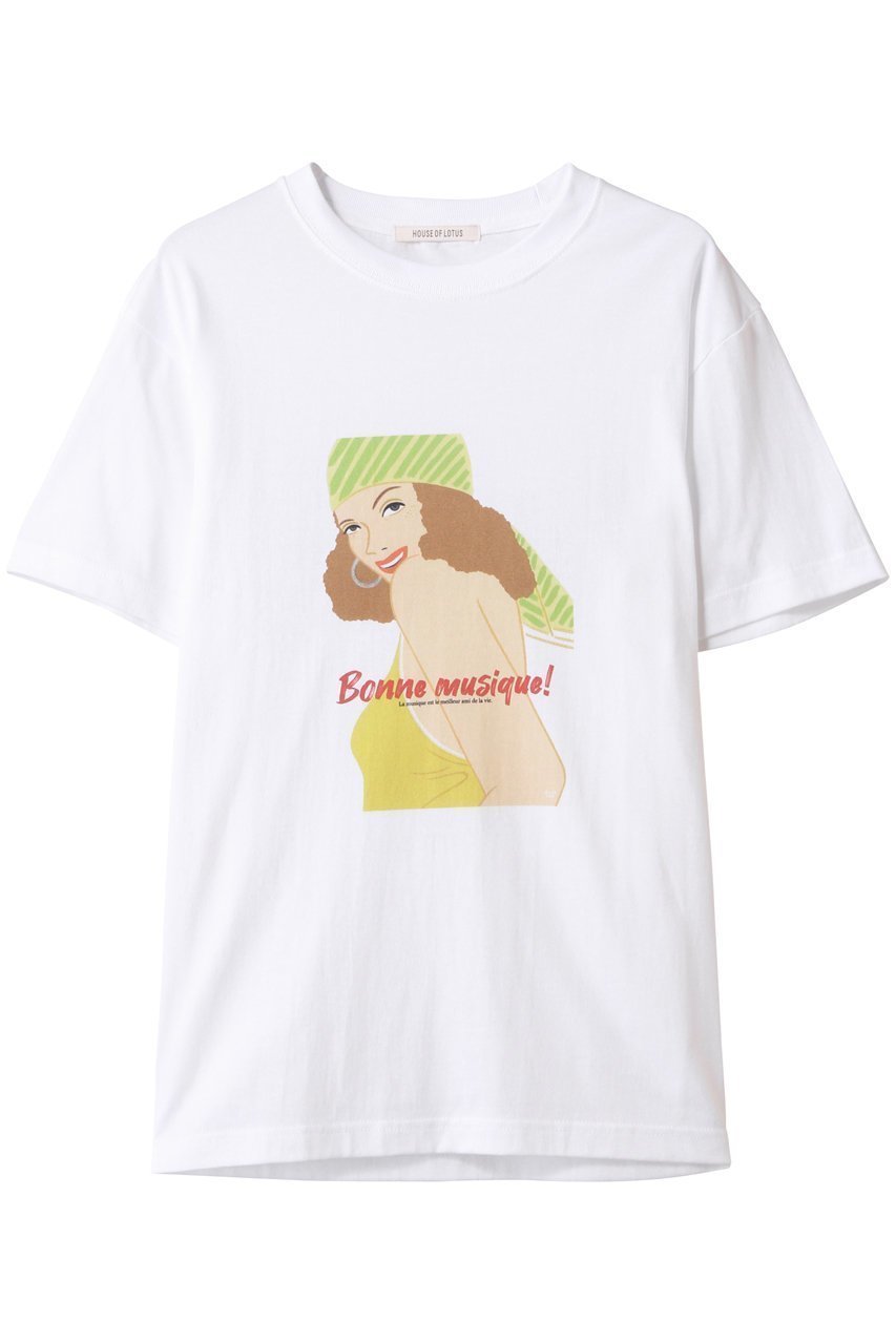 【HOUSE OF LOTUS/ハウス オブ ロータス】心に響くメッセージを纏う、飯田梓さんコラボのアートTシャツ 人気、トレンドファッション・服の通販 founy(ファニー) 【ハウス オブ ロータス/HOUSE OF LOTUS】 トレンドファッション・スタイル  Fashion Trends トレンド、ファッションスタイル Fashion Trends ファッション Fashion レディースファッション WOMEN トップス・カットソー Tops/Tshirt シャツ/ブラウス Shirts/Blouses ロング / Tシャツ T-Shirts カットソー Cut and Sewn ショート Short スリーブ Sleeve NEW・新作・新着・新入荷 New Arrivals |ID:prp329100004585426