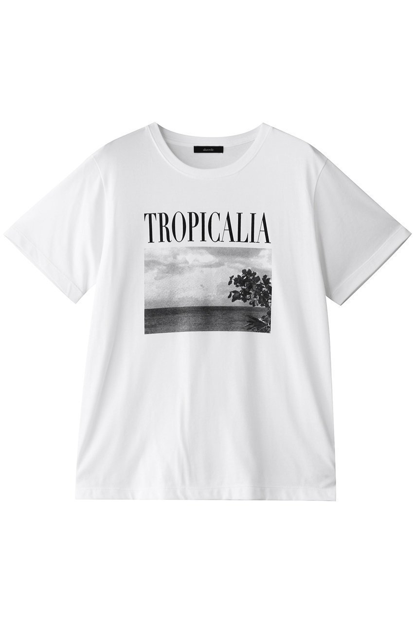 上品なモノクロプリントが映える 大人のためのコンパクトTシャツ 人気、トレンドファッション・服の通販 founy(ファニー) 【アルアバイル/allureville】 トレンドファッション・スタイル  Fashion Trends ファッション、ブランド PICK UP! Fashion Brand Pick Up ファッション Fashion レディースファッション WOMEN トップス・カットソー Tops/Tshirt シャツ/ブラウス Shirts/Blouses ロング / Tシャツ T-Shirts カットソー Cut and Sewn おすすめ Recommend コンパクト Compact ショート Short ジャケット Jacket スリーブ Sleeve プリント Print エレガント 上品 Elegant NEW・新作・新着・新入荷 New Arrivals |ID:prp329100004586553