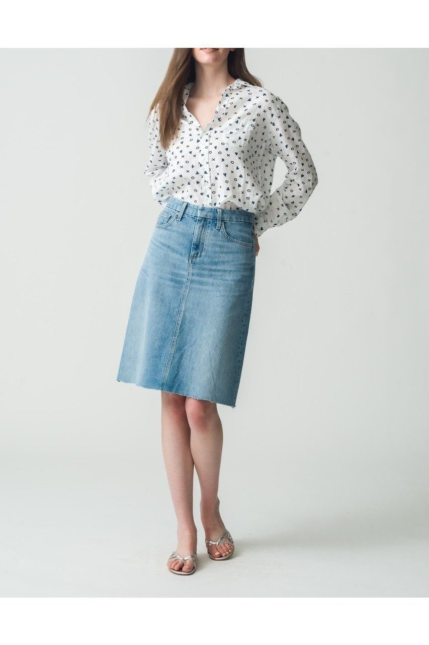 【Frank&Eileen/フランク&アイリーン】XOプリントで魅せる 大人のための遊び心シャツ 人気、トレンドファッション・服の通販 founy(ファニー) 【フランク&アイリーン/Frank&Eileen】 トレンドファッション・スタイル  Fashion Trends トレンド、ファッションスタイル Fashion Trends ファッション Fashion レディースファッション WOMEN トップス・カットソー Tops/Tshirt シャツ/ブラウス Shirts/Blouses スリーブ Sleeve バランス Balance プリント Print リネン Linen ロング Long NEW・新作・新着・新入荷 New Arrivals 軽量 Lightweight |ID:prp329100004586537