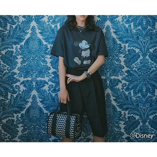 【Americana/アメリカーナ】アメリカ古着のようなラフな風合いで楽しむ ミッキーマウスTシャツ 人気、トレンドファッション・服の通販 founy(ファニー) 【アメリカーナ/Americana】 トレンドファッション・スタイル  Fashion Trends トレンド・ファッションスタイル Fashion Trends & Styles ファッション Fashion レディースファッション Ladies' Fashion Online トップス・カットソー Tops/Tshirt シャツ/ブラウス Shirts/Blouses ロング / Tシャツ T-Shirts コンパクト Compact デニム Denim バランス Balance プリント Print ミックス Mix 夏 Summer 定番 Standard 洗える Washable |ID:prp329100004587594
