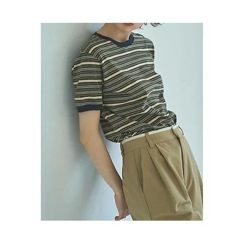 配色リンガーが映える、着回し自在なボーダーTシャツ 人気、トレンドファッション・服の通販 founy(ファニー) 【マージュール/marjour】 トレンドファッション・スタイル  Fashion Trends ファッション、ブランド PICK UP! Spotlight on Fashion Brands ファッション Fashion レディースファッション Ladies' Fashion Online ストレッチ Stretch デニム Denim バランス Balance ベーシック Basic ボーダー Border ポケット Pocket ロング Long |ID:prp329100004590588