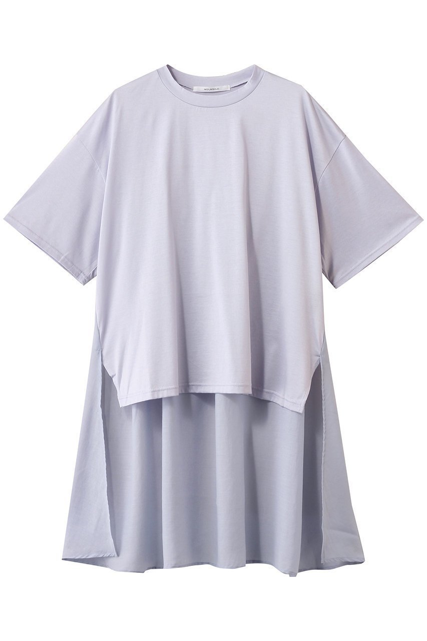 【MIDIUMISOLID/ミディウミソリッド】大胆シルエットが印象的な大人Tシャツ 人気、トレンドファッション・服の通販 founy(ファニー) 【ミディウミソリッド/MIDIUMISOLID】 トレンドファッション・スタイル  Fashion Trends トレンド・ファッションスタイル Fashion Trends & Styles ファッション Fashion レディースファッション Ladies' Fashion Online トップス・カットソー Tops/Tshirt シャツ/ブラウス Shirts/Blouses ロング / Tシャツ T-Shirts カットソー Cut and Sewn カットソー Cut And Sew ショート Short シンプル Simple スリーブ Sleeve バランス Balance NEW・新作・新着・新入荷 New Arrivals |ID:prp329100004592323