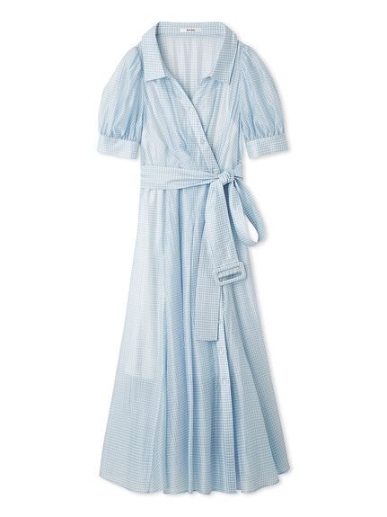 【SNIDEL/スナイデル】ロマンティックな魅力を纏う カシュクール×バルーンスリーブのシャツワンピース 人気、トレンドファッション・服の通販 founy(ファニー) 【スナイデル/SNIDEL】 トレンドファッション・スタイル  Fashion Trends ファッション、ブランド PICK UP! Spotlight on Fashion Brands ファッション Fashion レディースファッション Ladies' Fashion Online ワンピース Dress シャツワンピース Shirt Dresses エレガント 上品 Elegant ギンガム Gingham シャーリング Shirring シンプル Simple ストライプ Stripe ストレート Straight スリーブ Sleeve チェック Check バルーン Balloon フィット Fit フェミニン Feminine フレア Flare 無地 Plain Color リボン Ribbon ロマンティック Romantic おすすめ Recommend |ID:prp329100004558271