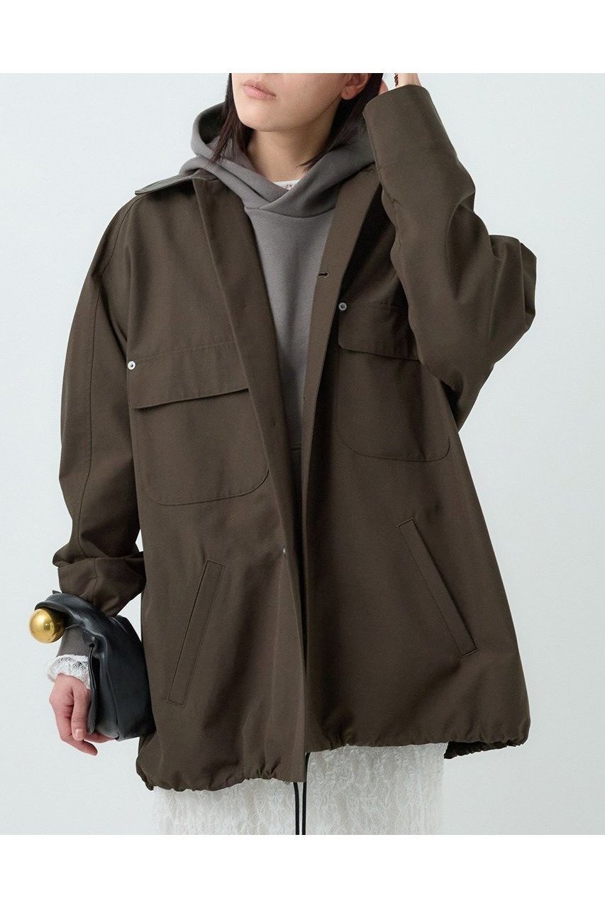 【Chaos/カオス】Chaos別注 洗練ディテールが光る大人のステンカラーコート【VACHEMENT】 人気、トレンドファッション・服の通販 founy(ファニー) 【カオス/Chaos】 トレンドファッション・スタイル  Fashion Trends ファッション、ブランド PICK UP! Spotlight on Fashion Brands ファッション Fashion レディースファッション Ladies' Fashion Online アウター Coat Outerwear コート Coats ショート Short シンプル Simple フラップ Flap ポケット Pocket 人気 Popularity 別注 Special Order NEW・新作・新着・新入荷 New Arrivals |ID:prp329100004595147