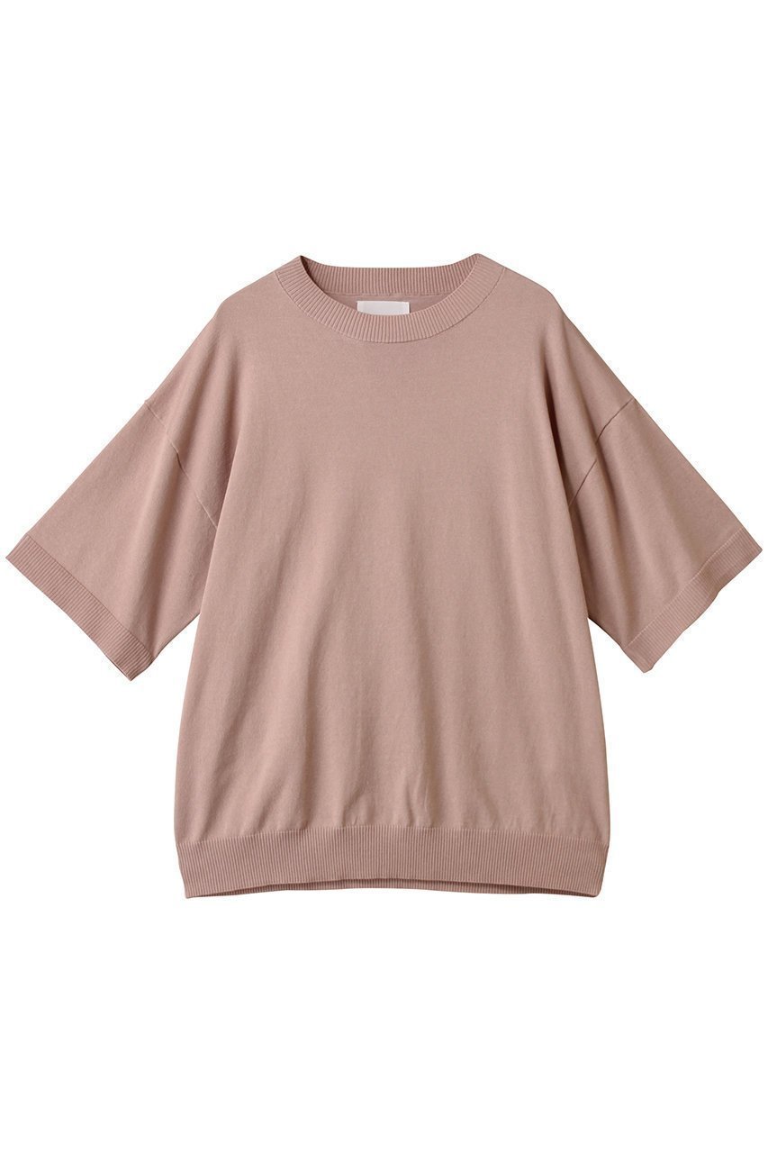 【MIDIUMISOLID/ミディウミソリッド】Tシャツ感覚で着られる、洗練カジュアルな半袖ニットトップス 人気、トレンドファッション・服の通販 founy(ファニー) 【ミディウミソリッド/MIDIUMISOLID】 トレンドファッション・スタイル  Fashion Trends トレンド・ファッションスタイル Fashion Trends & Styles ファッション Fashion レディースファッション Ladies' Fashion Online トップス・カットソー Tops/Tshirt ニット Knit Tops プルオーバー Pullover ベーシック Basic 半袖 Short Sleeve NEW・新作・新着・新入荷 New Arrivals |ID:prp329100004595128