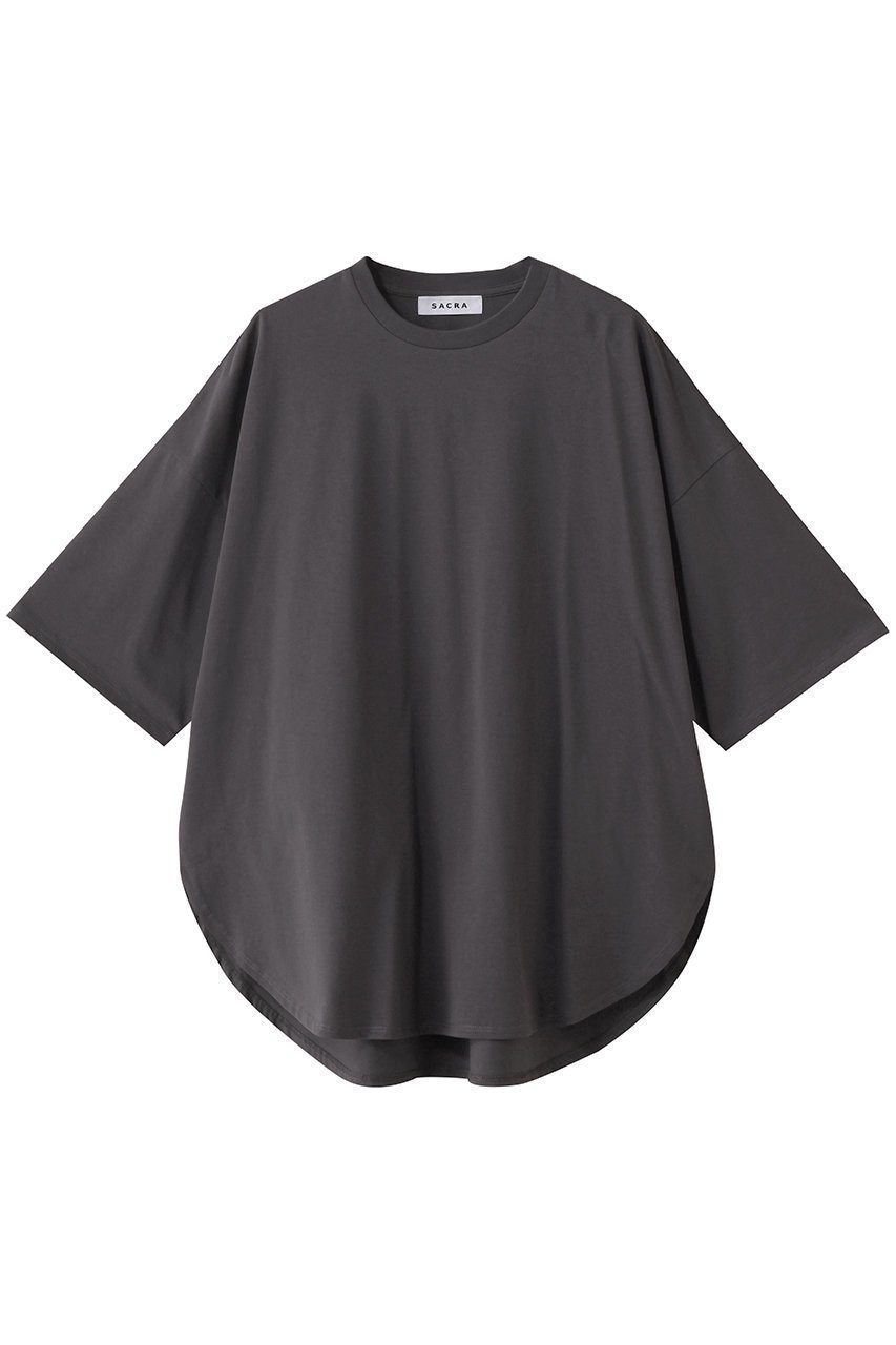 【SACRA/サクラ】上質な日常をつくる スーパーファインコットンハーフスリーブTシャツ 人気、トレンドファッション・服の通販 founy(ファニー) 【サクラ/SACRA】 トレンドファッション・スタイル  Fashion Trends トレンド・ファッションスタイル Fashion Trends & Styles ファッション Fashion レディースファッション Ladies' Fashion Online トップス・カットソー Tops/Tshirt シャツ/ブラウス Shirts/Blouses ロング / Tシャツ T-Shirts カットソー Cut and Sewn ショート Short シンプル Simple スリーブ Sleeve ハーフ Half ラウンド Round 再入荷 Restock/Back In Stock/Re Arrival |ID:prp329100004513456