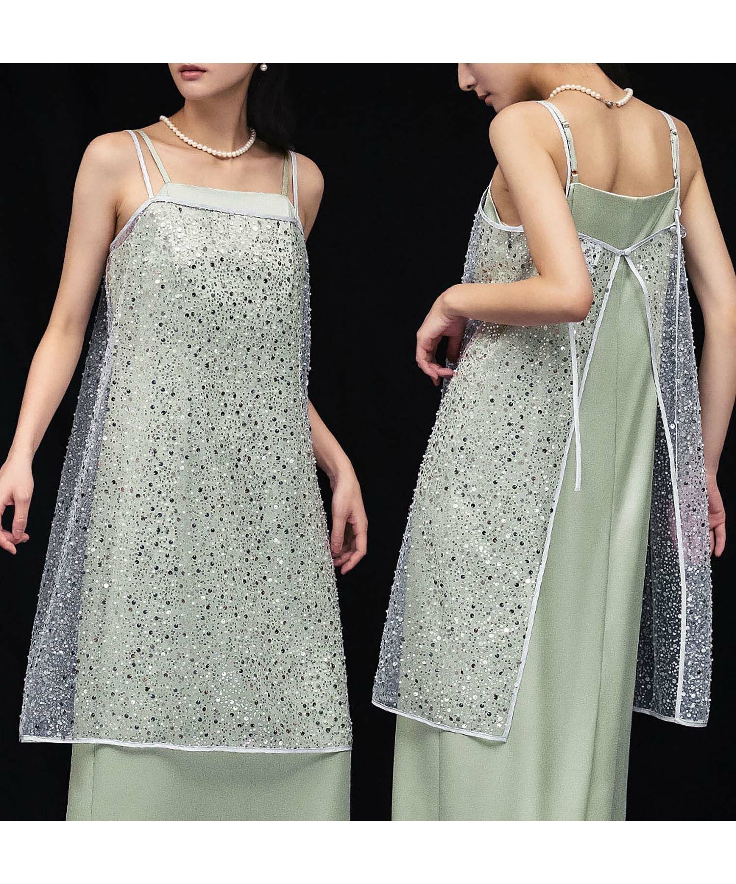 きらめきと軽やかさをまとう パール&スパンコール刺繍チュールキャミドレス 人気、トレンドファッション・服の通販 founy(ファニー) 【ガール/GIRL】 トレンドファッション・スタイル  Fashion Trends プチプライス、格安、低価格 Affordable ファッション Fashion レディースファッション Ladies' Fashion Online ワンピース Dress ドレス Party Dresses チュニック Tunic オケージョン Occasion スパンコール Sequins チュール Tulle デニム Denim パール Pearl メタリック Metallic ラップ Wrap ランダム Random NEW・新作・新着・新入荷 New Arrivals プチプライス・低価格 Affordable おすすめ Recommend 結婚式 Wedding Ceremony |ID:prp329100004592579