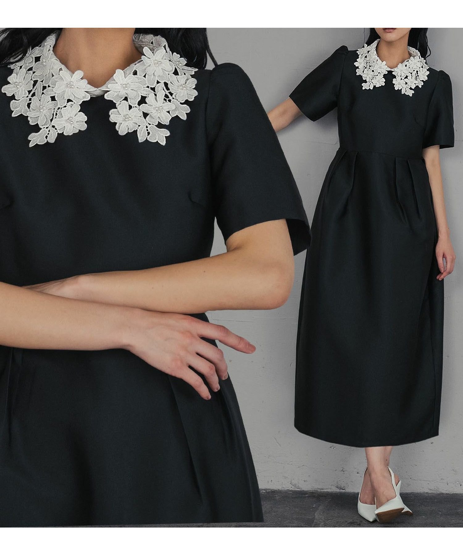 スパンコール刺繍チュールキャミドレス&レース襟で魅せる大人のエレガンス 2WAYコクーンドレス 人気、トレンドファッション・服の通販 founy(ファニー) 【ガール/GIRL】 トレンドファッション・スタイル  Fashion Trends プチプライス、格安、低価格 Affordable ファッション Fashion レディースファッション Ladies' Fashion Online ワンピース Dress ドレス Party Dresses エレガント 上品 Elegant オケージョン Occasion シルク Silk ドレス Dress パール Pearl フラワー Flower フレンチ French レース Race NEW・新作・新着・新入荷 New Arrivals プチプライス・低価格 Affordable 結婚式 Wedding Ceremony 二次会 Wedding Party |ID:prp329100004593705