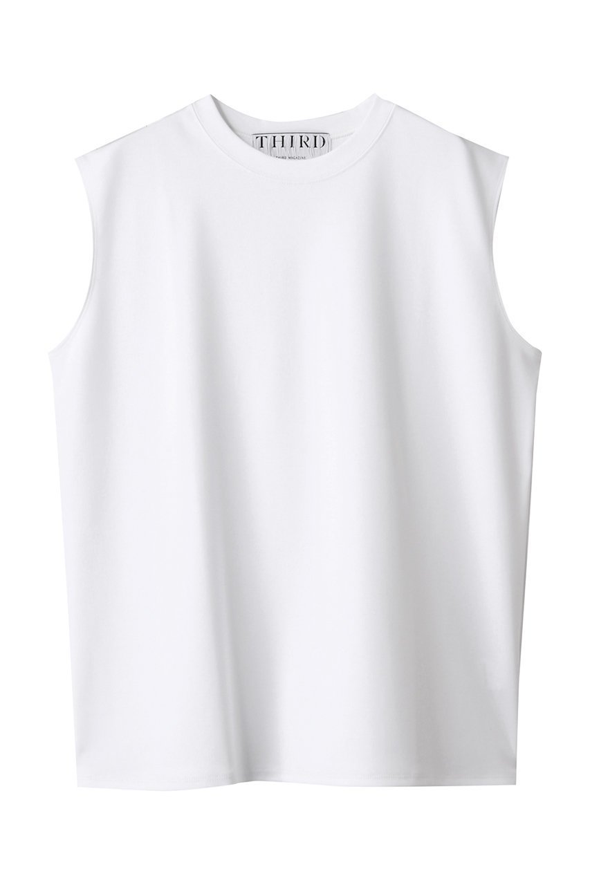 【THIRD MAGAZINE/サードマガジン】オンオフ活躍する上質スリーブレスTシャツ 人気、トレンドファッション・服の通販 founy(ファニー) 【サードマガジン/THIRD MAGAZINE】 トレンドファッション・スタイル  Fashion Trends トレンド・ファッションスタイル Fashion Trends & Styles ファッション Fashion レディースファッション Ladies' Fashion Online トップス・カットソー Tops/Tshirt キャミソール / ノースリーブ No Sleeves シャツ/ブラウス Shirts/Blouses ロング / Tシャツ T-Shirts カットソー Cut and Sewn 2025年 2025 2025-2026秋冬・A/W Aw/Autumn/Winter/Fw/Fall/2025-2026 キャミソール Camisole シンプル Simple スリーブ Sleeve タンク Tank 定番 Standard A/W・秋冬 Aw・Autumn/Winter・Fw・Fall-Winter |ID:prp329100004598373