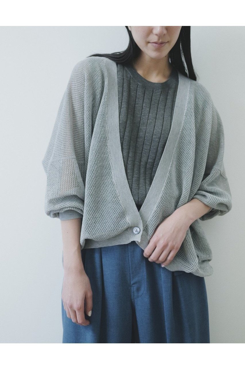 【lelill/レリル】最強の涼しさと快適さを両立 進化系リネンライクメッシュボレロ 人気、トレンドファッション・服の通販 founy(ファニー) 【レリル/lelill】 トレンドファッション・スタイル  Trendy Fashion & Style トレンド・ファッションスタイル Fashion Trends & Styles ファッション Fashion レディースファッション Fashion for Women トップス・カットソー Cut & Sew Tops カーディガン・羽織り Layered Style Cardigans シャツ・ブラウス・オフィスカジュアル Elegant Blouses & Button-Ups ロングTシャツ・Tシャツ Longline T-Shirts & Tees カットソー・ベーシックTシャツ Cut-and-Sewn Tops / Stretch Tees & Basics カーディガン Cardigan, Knitwear ボレロ Bolero, Short Cardigan メッシュ Mesh, Net Fabric 夏 Summer 新作・新入荷 New Arrivals / New In |ID:prp329100004600373