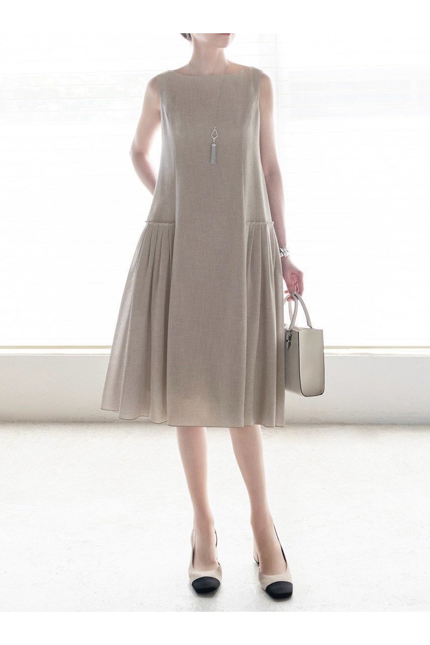 【DAISY LIN/デイジーリン】風をまとうような涼感ワンピース Airy Swing 夏に映えるエレガンス 人気、トレンドファッション・服の通販 founy(ファニー) 【デイジーリン/DAISY LIN】 トレンドファッション・スタイル  Trendy Fashion & Style ファッション、ブランド PICK UP! Must-Have Online Fashion Brands ファッション Fashion レディースファッション Fashion for Women ワンピース Dresses フォーマル・パーティードレス・結婚式用ドレス Elegant & Casual Dresses チュニック Tunic Tops & Dresses アンダー Underwear Essentials ウォッシャブル Machine Washable エレガント 上品 Elegant 吸水 Absorbent, Quick-Dry サマー Summer, Summer Style ストレッチ Stretch, Stretchy Fabric チュニック Tunic, Long Top ドレス Dress, One-Piece パターン Pattern, Design Print プリーツ Pleats, Pleated リラックス Relax, Relaxed Fit おすすめ Recommended / Our Picks 夏 Summer 新作・新入荷 New Arrivals / New In |ID:prp329100004601521