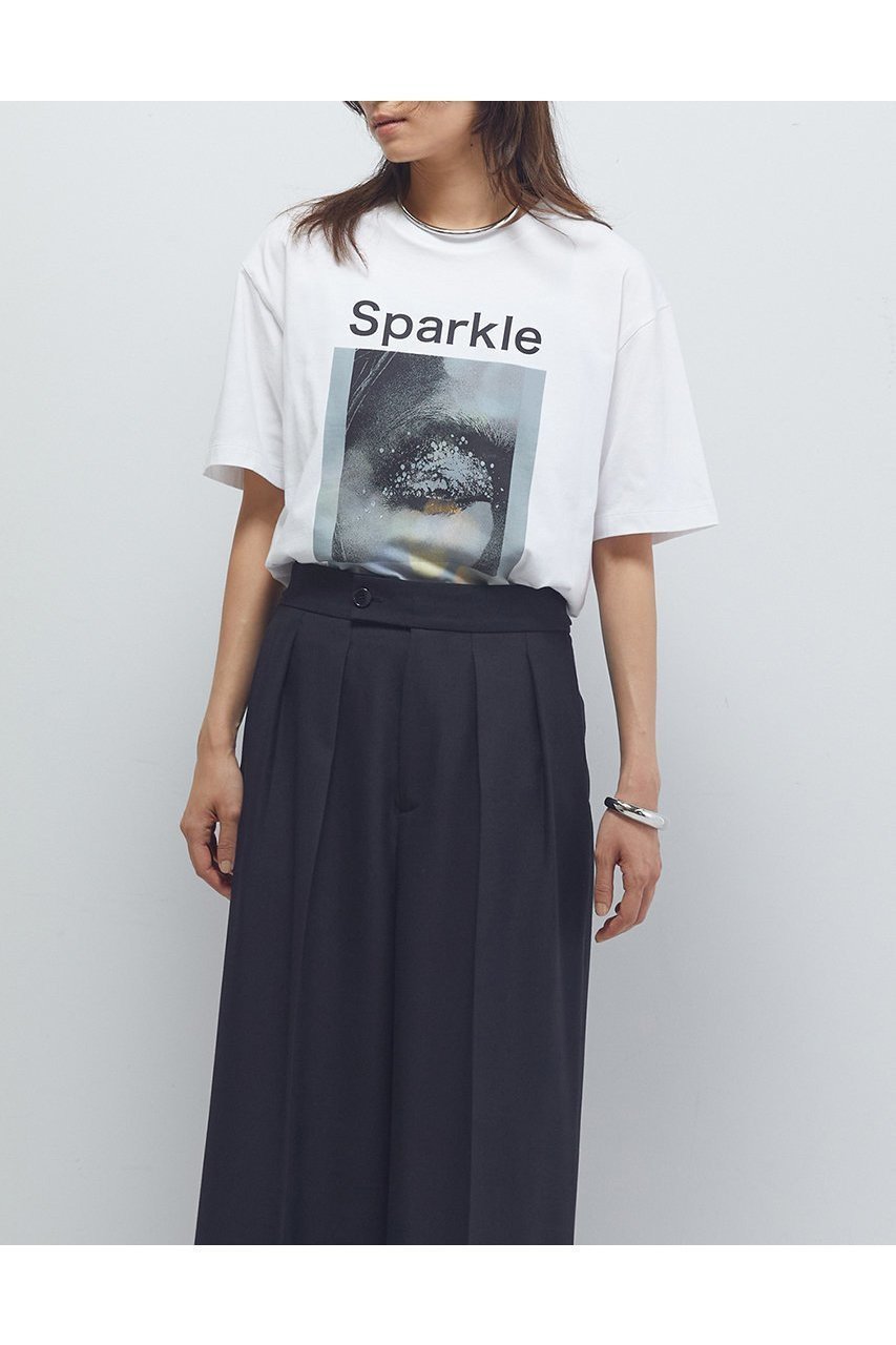 【1er Arrondissement/プルミエ アロンディスモン】Sparkleを纏う 大人のためのフォト×ロゴプリントTシャツ 人気、トレンドファッション・服の通販 founy(ファニー) 【プルミエ アロンディスモン/1er Arrondissement】 トレンドファッション・スタイル  Trendy Fashion & Style ファッション、ブランド PICK UP! Must-Have Online Fashion Brands ファッション Fashion レディースファッション Fashion for Women トップス・カットソー Cut & Sew Tops シャツ・ブラウス・オフィスカジュアル Elegant Blouses & Button-Ups ロングTシャツ・Tシャツ Longline T-Shirts & Tees カットソー・ベーシックTシャツ Cut-and-Sewn Tops / Stretch Tees & Basics ショート Short, Short Length スリーブ Sleeve, Long Sleeve / Short Sleeve プリント Print, Printed Pattern 新作・新入荷 New Arrivals / New In A/W・秋冬 Autumn/Winter |ID:prp329100004602736