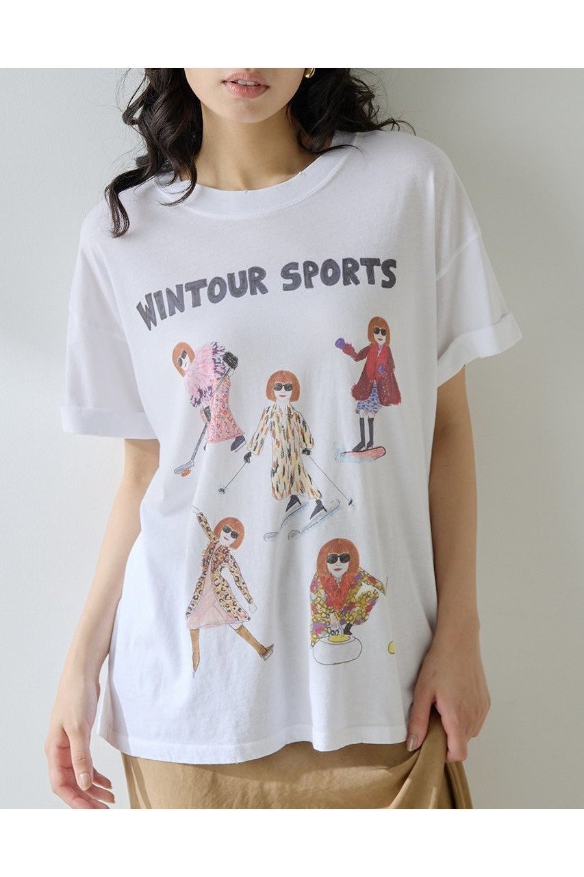 【Whim Gazette/ウィムガゼット】ファッションアイコンを遊び心で描いたヴィンテージライクなアートTシャツ 人気、トレンドファッション・服の通販 founy(ファニー) 【ウィムガゼット/Whim Gazette】 トレンドファッション・スタイル  Trendy Fashion & Style ファッション、ブランド PICK UP! Must-Have Online Fashion Brands ファッション Fashion レディースファッション Fashion for Women トップス・カットソー Cut & Sew Tops シャツ・ブラウス・オフィスカジュアル Elegant Blouses & Button-Ups ロングTシャツ・Tシャツ Longline T-Shirts & Tees カットソー・ベーシックTシャツ Cut-and-Sewn Tops / Stretch Tees & Basics インナー Innerwear カーディガン Cardigan, Knitwear キャラクター Character, Licensed Characters ショート Short, Short Length ジャケット Jacket, Outerwear スリーブ Sleeve, Long Sleeve / Short Sleeve 雑誌 Magazine, Fashion Magazine ダメージ Distressed, Destroyed プリント Print, Printed Pattern おすすめ Recommended / Our Picks 新作・新入荷 New Arrivals / New In |ID:prp329100004601638