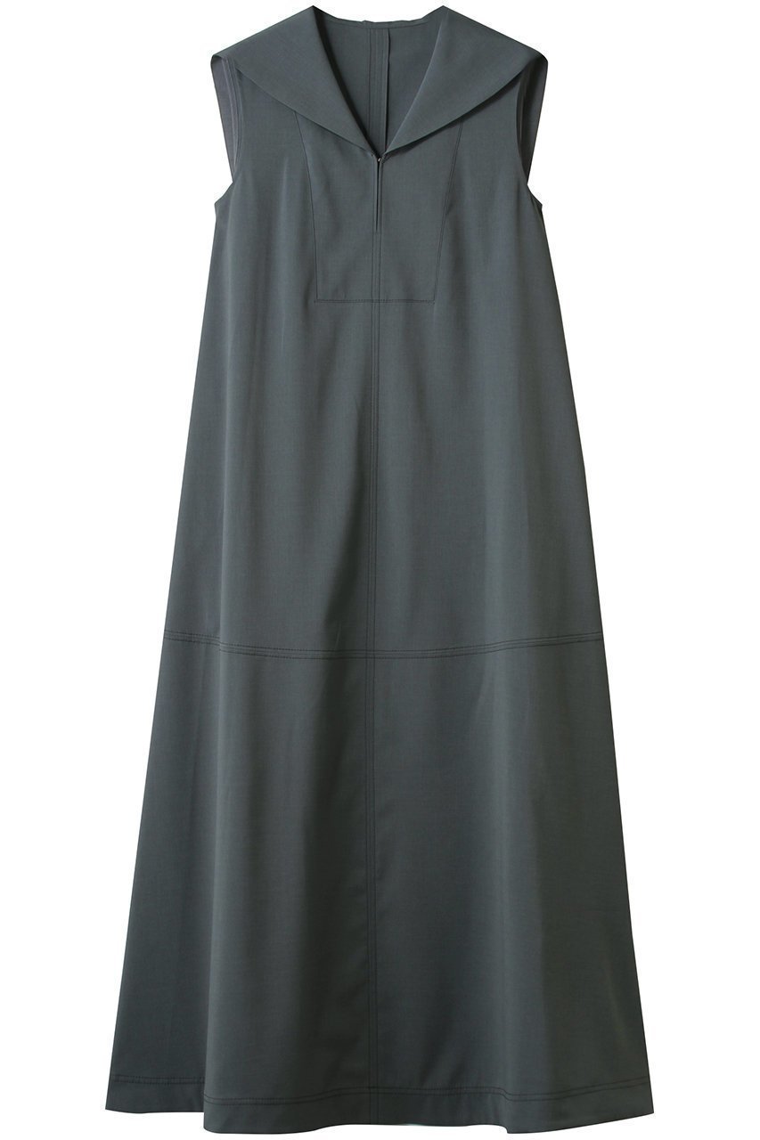 【LANVIN en Bleu/ランバン オン ブルー】甘さを抑えた洗練セーラーカラーワンピース 人気、トレンドファッション・服の通販 founy(ファニー) 【ランバン オン ブルー/LANVIN en Bleu】 トレンドファッション・スタイル  Trendy Fashion & Style トレンド・ファッションスタイル Fashion Trends & Styles ファッション Fashion レディースファッション Fashion for Women ワンピース Dresses チュニック Tunic Tops & Dresses チュニック Tunic, Long Top ハイネック High Neck, Mock Neck ロング Long, Long-Length 新作・新入荷 New Arrivals / New In |ID:prp329100004608766