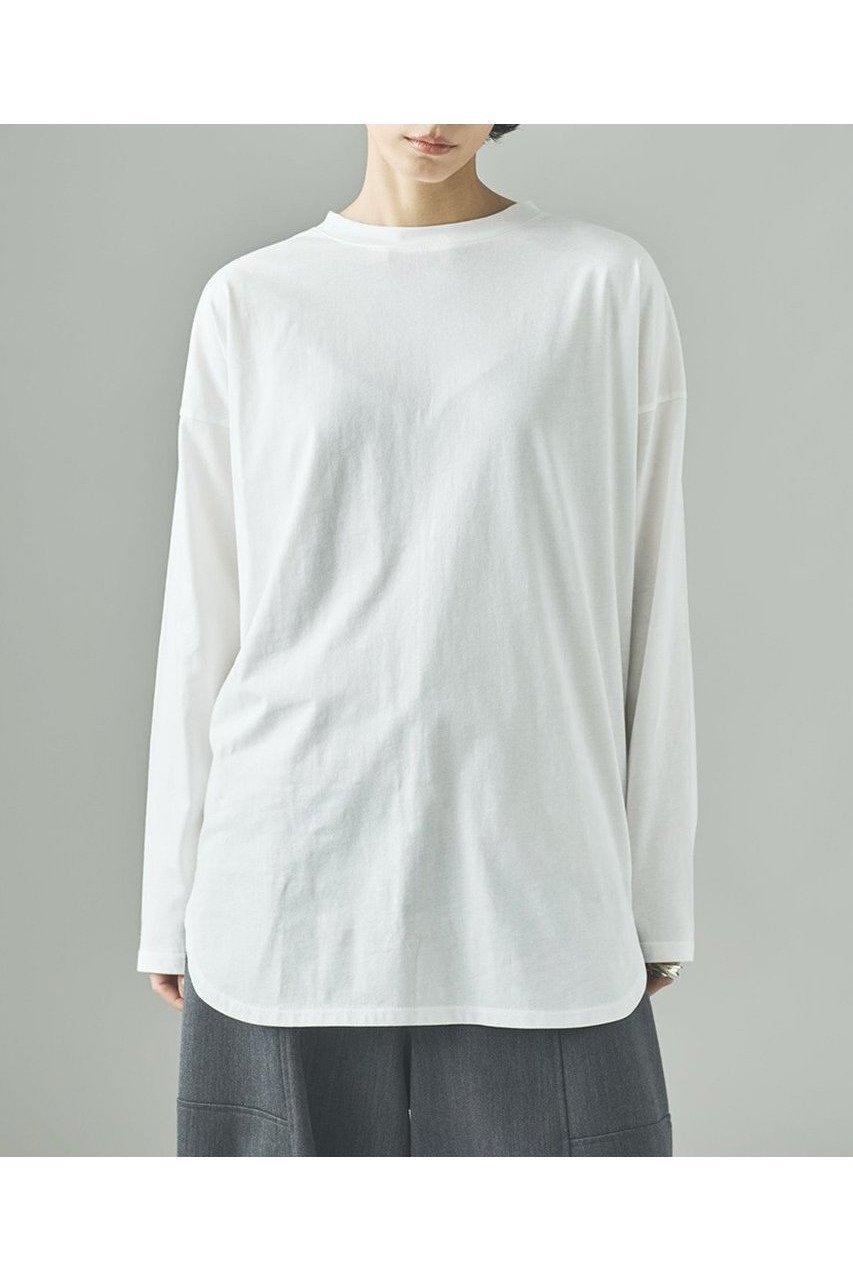 【Curensology/カレンソロジー】定番人気ロンTがアップデート素材で再登場 人気、トレンドファッション・服の通販 founy(ファニー) 【カレンソロジー/Curensology】 トレンドファッション・スタイル  Trendy Fashion & Style トレンド・ファッションスタイル Fashion Trends & Styles ファッション Fashion レディースファッション Fashion for Women トップス・カットソー Cut & Sew Tops シャツ・ブラウス・オフィスカジュアル Elegant Blouses & Button-Ups ロングTシャツ・Tシャツ Longline T-Shirts & Tees カットソー・ベーシックTシャツ Cut-and-Sewn Tops / Stretch Tees & Basics おすすめ Recommended / Our Picks スリーブ Sleeve, Long Sleeve / Short Sleeve ロング Long, Long-Length 新作・新入荷 New Arrivals / New In |ID:prp329100004608728