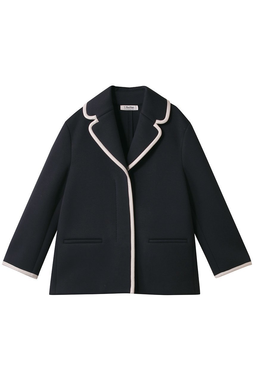 【マックスマーラ / Max Mara】の【 S Max Mara】ZIGRINO ジャージージャケット 人気、トレンドファッション・服の通販 founy(ファニー) 【マックスマーラ/Max Mara】 トレンドファッション・スタイル  Trendy Fashion & Style ファッション、ブランド PICK UP! Must-Have Online Fashion Brands ファッション Fashion レディースファッション Fashion for Women アウター Coat / Outerwear Collection レディースジャケット・軽アウター Jackets 2025年 2025 2025-2026秋冬・A/W Autumn/Winter 2025–26 AW25–26 シンプル Simple, Minimal ジャケット Jacket, Outerwear A/W・秋冬 Autumn/Winter |ID:prp329100004610695