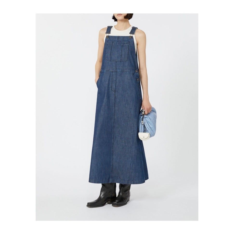 Max Mara マックスマーラ ALLER デニム風シャツドレス 関税込 上質を纏うレディースファッションセレクション】Max Mara