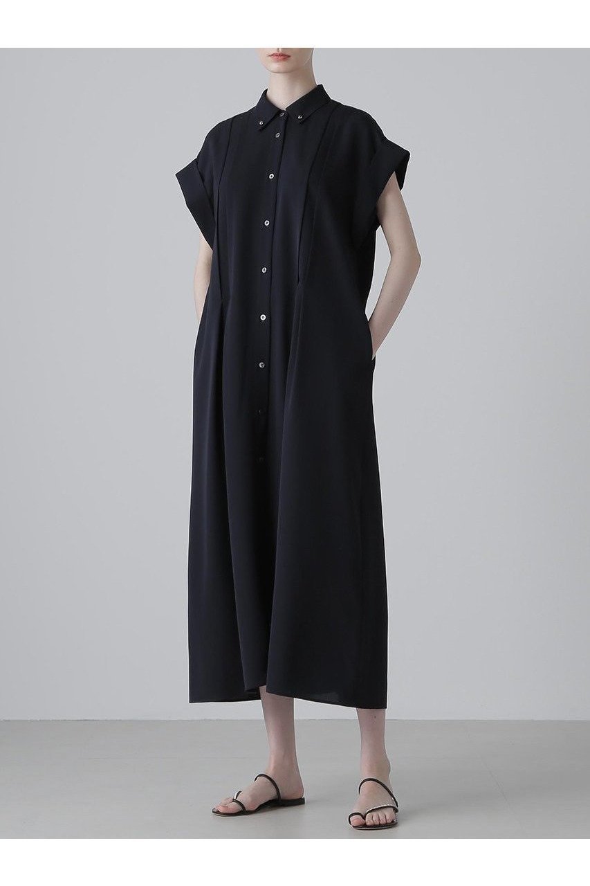 【アドーア / ADORE】のドライタッチツイルワンピース 人気、トレンドファッション・服の通販 founy(ファニー) 【アドーア/ADORE】 トレンドファッション・スタイル  Trendy Fashion & Style ファッション、ブランド PICK UP! Must-Have Online Fashion Brands ファッション Fashion レディースファッション Fashion for Women ワンピース Dresses チュニック Tunic Tops & Dresses スリーブ Sleeve, Long Sleeve / Short Sleeve ダウン Down, Puffer チュニック Tunic, Long Top ツイル Twist, Twisted Detail ドレス Dress, One-Piece ドレープ Drape, Draping Fabric ハーフ Half, Half-Length フレア Flare, Flared メタル Metal, Metal Parts ロング Long, Long-Length エレガント 上品 Elegant 新作・新入荷 New Arrivals / New In |ID:prp329100004610662