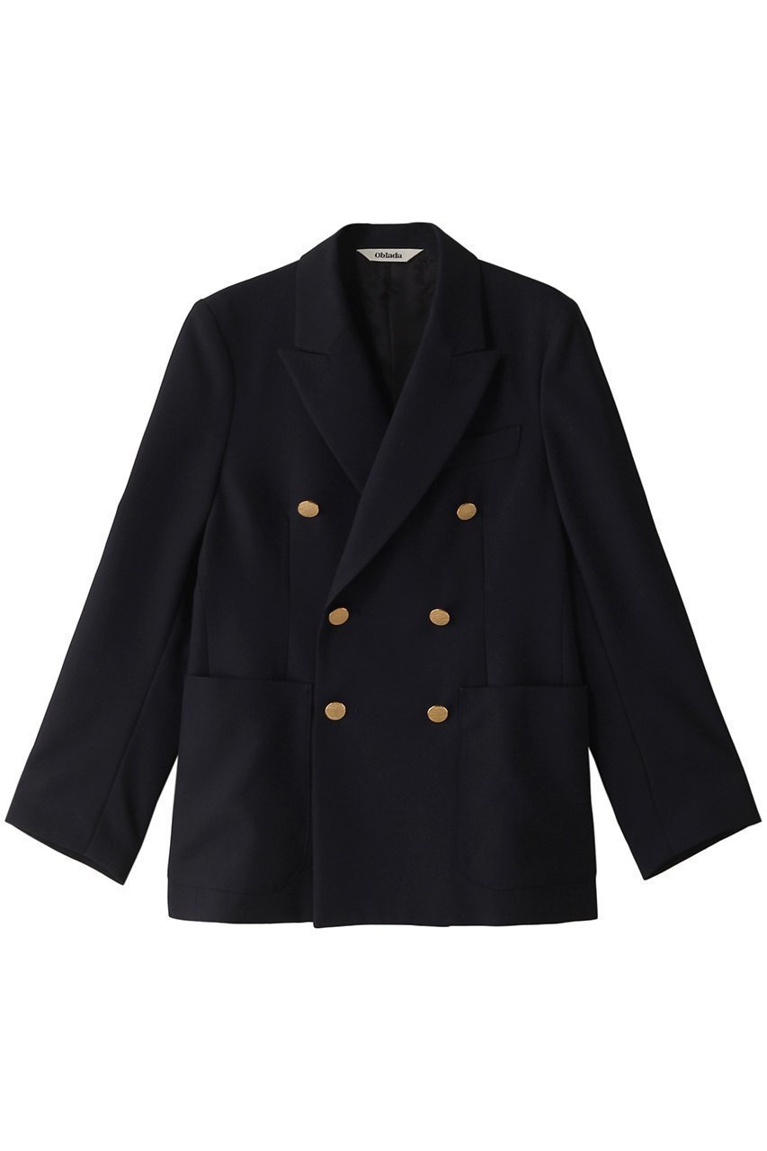 【オブラダ / Oblada】のFITZ ブレザー 人気、トレンドファッション・服の通販 founy(ファニー) 【オブラダ/Oblada】 トレンドファッション・スタイル  Trendy Fashion & Style ファッション、ブランド PICK UP! Must-Have Online Fashion Brands ファッション Fashion レディースファッション Fashion for Women アウター Coat / Outerwear Collection レディースジャケット・軽アウター Jackets ジャケット Jacket, Outerwear スマート Smart, Elegant ダブル Double, Double-Breasted デニム Denim, Jeans Material バランス Balance, Style Balance パッチ Patch, Appliqué ベスト Vest, Waistcoat ポケット Pocket, Pocket Detail エレガント 上品 Elegant 新作・新入荷 New Arrivals / New In |ID:prp329100004612543