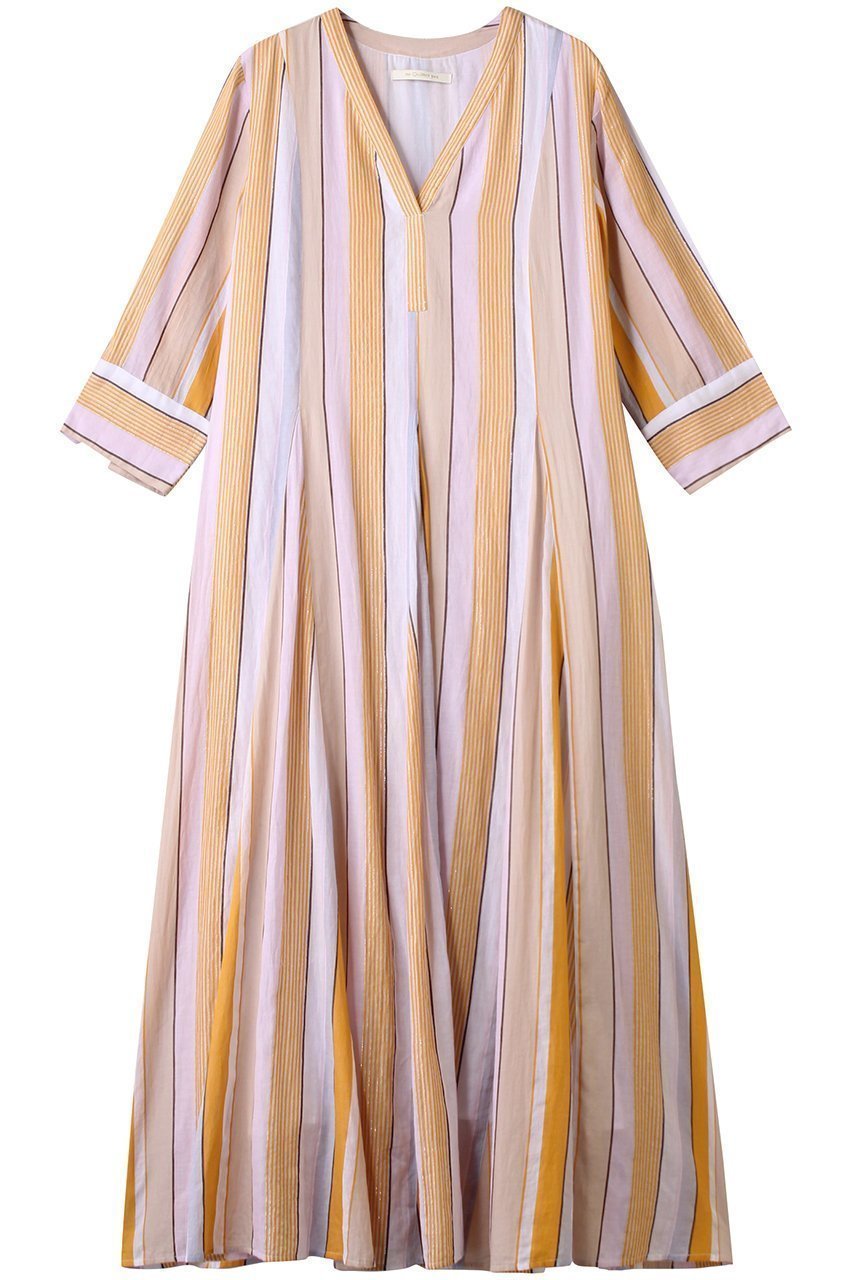 【ヌキテパ / NE QUITTEZ PAS】のCOTTON VOILE STRIPE パネル ドレス 人気、トレンドファッション・服の通販 founy(ファニー) 【ヌキテパ/NE QUITTEZ PAS】 トレンドファッション・スタイル  Trendy Fashion & Style ファッション、ブランド PICK UP! Must-Have Online Fashion Brands ファッション Fashion レディースファッション Fashion for Women ワンピース Dresses フォーマル・パーティードレス・結婚式用ドレス Elegant & Casual Dresses チュニック Tunic Tops & Dresses 2025年 2025 2025-2026秋冬・A/W Autumn/Winter 2025–26 AW25–26 エアリー Airy Texture ストライプ Stripe, Striped Pattern チュニック Tunic, Long Top ドレス Dress, One-Piece リゾート Resort, Vacation Style ロング Long, Long-Length A/W・秋冬 Autumn/Winter |ID:prp329100004613290