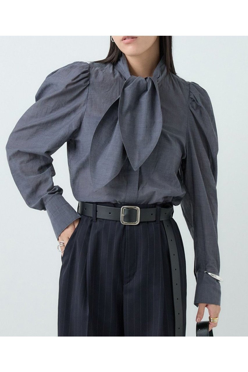 【カオス / Chaos】のガールスカウトブラウス 人気、トレンドファッション・服の通販 founy(ファニー) 【カオス/Chaos】 トレンドファッション・スタイル  Trendy Fashion & Style ファッション、ブランド PICK UP! Must-Have Online Fashion Brands ファッション Fashion レディースファッション Fashion for Women トップス・カットソー Cut & Sew Tops シャツ・ブラウス・オフィスカジュアル Elegant Blouses & Button-Ups ストライプ Stripe, Striped Pattern スリーブ Sleeve, Long Sleeve / Short Sleeve デニム Denim, Jeans Material バランス Balance, Style Balance ボトム Bottoms, Lower Wear リボン Ribbon, Bow ロング Long, Long-Length A/W・秋冬 Autumn/Winter 2025年 2025 2025-2026秋冬・A/W Autumn/Winter 2025–26 AW25–26 |ID:prp329100004614066
