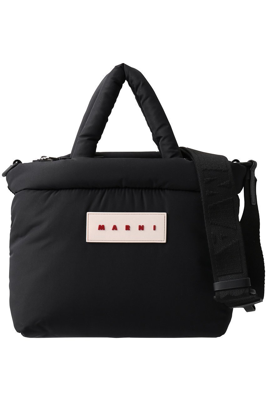 【マルニ / MARNI】のPUFF ナイロン2wayスモールトートバッグ 人気、トレンドファッション・服の通販 founy(ファニー) 【マルニ/MARNI】 トレンドファッション・スタイル  Trendy Fashion & Style ファッション、ブランド PICK UP! Must-Have Online Fashion Brands ファッション Fashion レディースファッション Fashion for Women バッグ Bags 2025年 2025 2025-2026秋冬・A/W Autumn/Winter 2025–26 AW25–26 コレクション Collection, Seasonal Line スタイリッシュ Stylish, Fashionable 人気 Popular, Best Seller A/W・秋冬 Autumn/Winter |ID:prp329100004614940