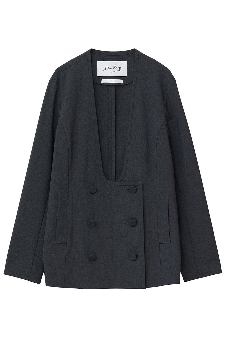【マルティニーク / martinique】の【l heritage martinique】T/R2WAYストレッチダブルスプレテッドジャケット(セットアップ可) 人気、トレンドファッション・服の通販 founy(ファニー) 【マルティニーク/martinique】 トレンドファッション・スタイル  Trendy Fashion & Style ファッション、ブランド PICK UP! Must-Have Online Fashion Brands ファッション Fashion レディースファッション Fashion for Women アウター Coat / Outerwear Collection レディースジャケット・軽アウター Jackets ジャケット Jacket, Outerwear ストレッチ Stretch, Stretchy Fabric セットアップ Set-Up, Coordinated Outfit バランス Balance, Style Balance フロント Front, Front Design A/W・秋冬 Autumn/Winter おすすめ Recommended / Our Picks 2025年 2025 2025-2026秋冬・A/W Autumn/Winter 2025–26 AW25–26 |ID:prp329100004615008