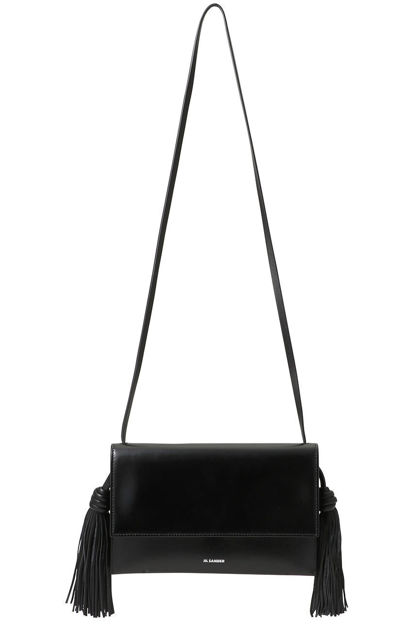 【ジル サンダー / JIL SANDER】のTASSEL クロスボディバッグ 人気、トレンドファッション・服の通販 founy(ファニー) 【ジル サンダー/JIL SANDER】 トレンドファッション・スタイル  Trendy Fashion & Style ファッション、ブランド PICK UP! Must-Have Online Fashion Brands ファッション Fashion レディースファッション Fashion for Women バッグ Bags 2025年 2025 2025-2026秋冬・A/W Autumn/Winter 2025–26 AW25–26 スクエア Square, Square Shape タッセル Tassel, Fringe フォルム Silhouette, Form ポケット Pocket, Pocket Detail エレガント 上品 Elegant A/W・秋冬 Autumn/Winter |ID:prp329100004614943