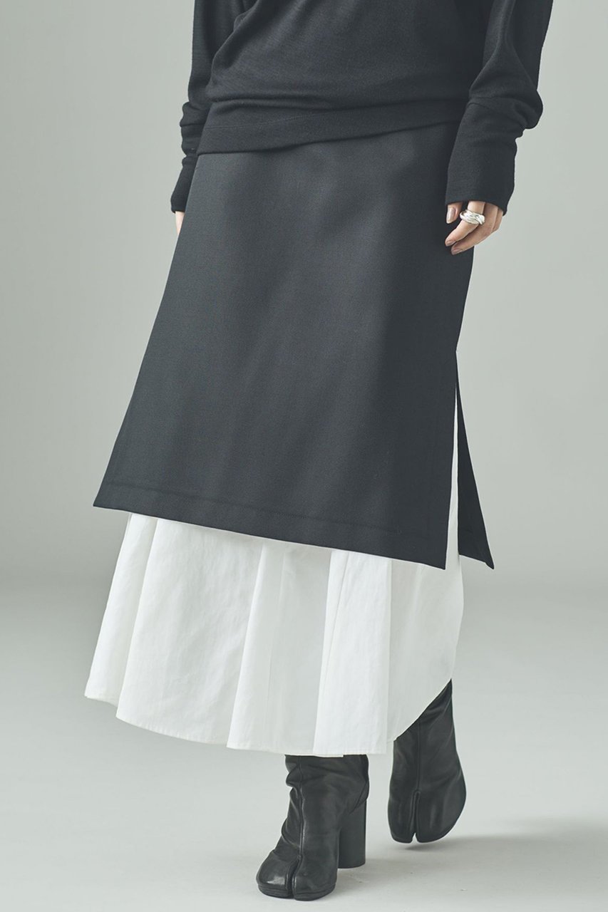 【カレンソロジー / Curensology】のレイヤーマーメイドスカート 人気、トレンドファッション・服の通販 founy(ファニー) 【カレンソロジー/Curensology】 トレンドファッション・スタイル  Trendy Fashion & Style ファッション、ブランド PICK UP! Must-Have Online Fashion Brands ファッション Fashion レディースファッション Fashion for Women スカート Skirts ロングスカート Long Skirts / Maxi & Midi Skirts 2025年 2025 2025-2026秋冬・A/W Autumn/Winter 2025–26 AW25–26 おすすめ Recommended / Our Picks シンプル Simple, Minimal フロント Front, Front Design ロング Long, Long-Length 日本製 Made In Japan A/W・秋冬 Autumn/Winter |ID:prp329100004626482