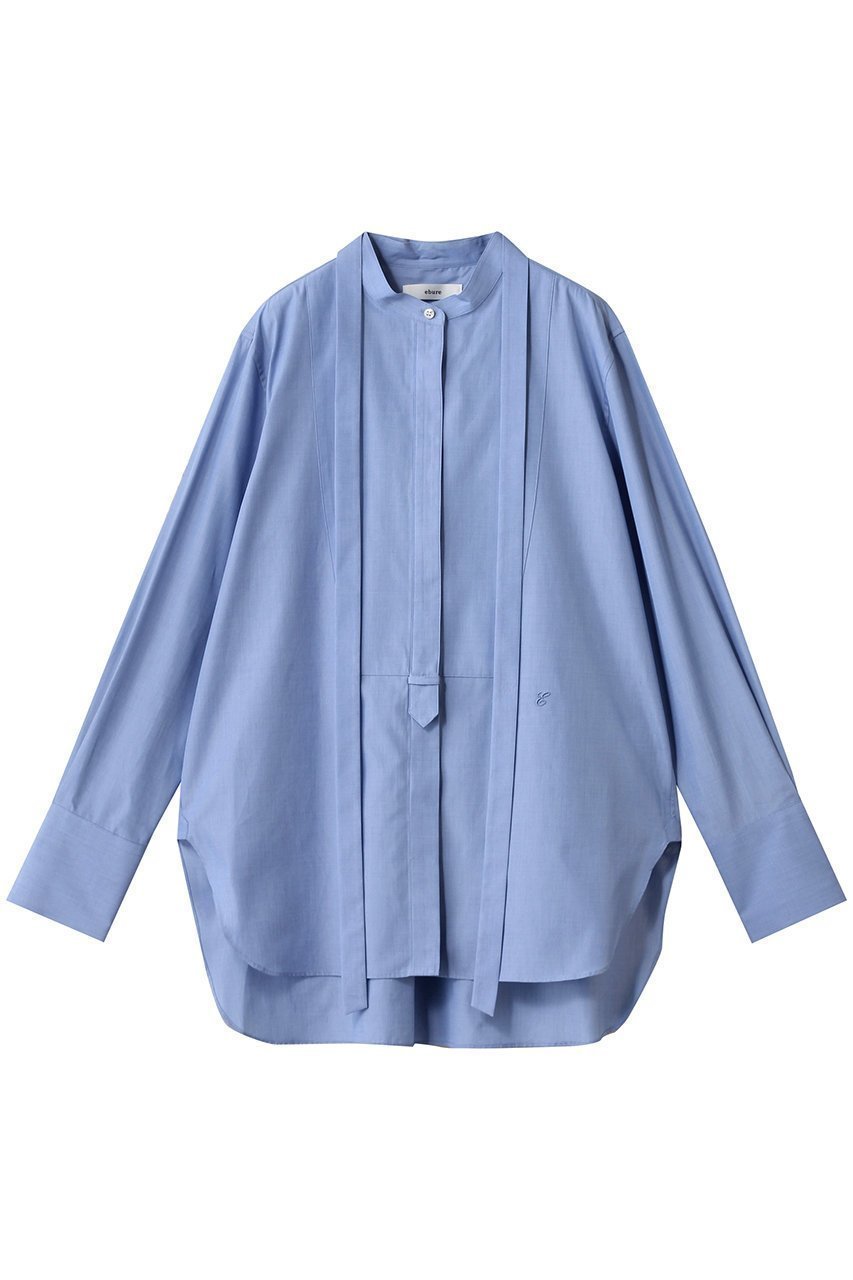 【エブール / ebure】のエッセンシャルコットン バンドカラーシャツ 人気、トレンドファッション・服の通販 founy(ファニー) 【エブール/ebure】 トレンドファッション・スタイル  Trendy Fashion & Style ファッション、ブランド PICK UP! Must-Have Online Fashion Brands ファッション Fashion レディースファッション Fashion for Women トップス・カットソー Cut & Sew Tops シャツ・ブラウス・オフィスカジュアル Elegant Blouses & Button-Ups 2025年 2025 2025-2026秋冬・A/W Autumn/Winter 2025–26 AW25–26 インナー Innerwear ジャケット Jacket, Outerwear スリーブ Sleeve, Long Sleeve / Short Sleeve デニム Denim, Jeans Material ドレス Dress, One-Piece ロング Long, Long-Length A/W・秋冬 Autumn/Winter |ID:prp329100004630051