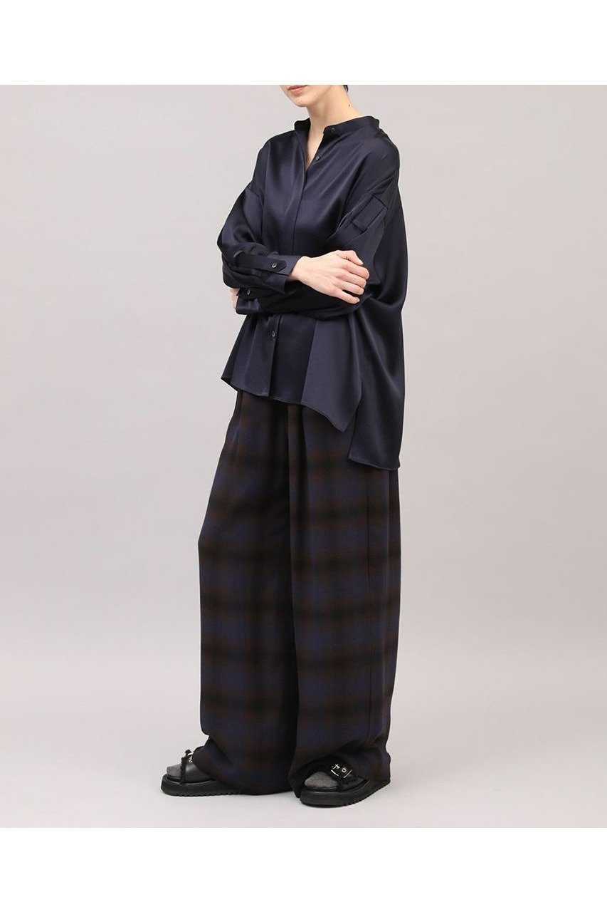【サクラ / SACRA】のトリアセサテンブラウス 人気、トレンドファッション・服の通販 founy(ファニー) 【サクラ/SACRA】 トレンドファッション・スタイル  Trendy Fashion & Style ファッション、ブランド PICK UP! Must-Have Online Fashion Brands ファッション Fashion レディースファッション Fashion for Women トップス・カットソー Cut & Sew Tops シャツ・ブラウス・オフィスカジュアル Elegant Blouses & Button-Ups 2025年 2025 2025-2026秋冬・A/W Autumn/Winter 2025–26 AW25–26 シルク Silk, 100% Silk スリーブ Sleeve, Long Sleeve / Short Sleeve ループ Loop, Loop Knit ロング Long, Long-Length ワッシャー Washer, Crinkled Finish A/W・秋冬 Autumn/Winter |ID:prp329100004636702