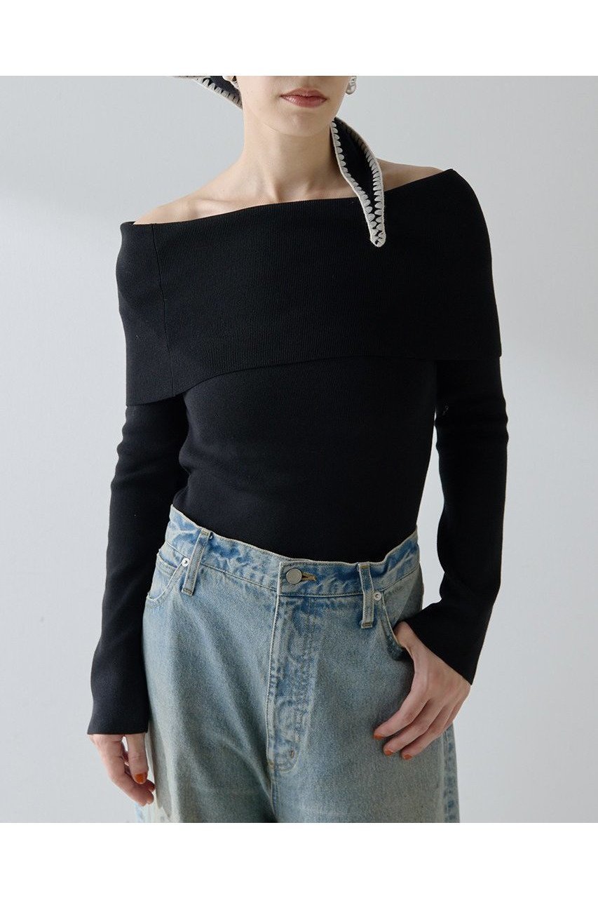 【ウィムガゼット / Whim Gazette】のオフショルニットプルオーバー 人気、トレンドファッション・服の通販 founy(ファニー) 【ウィムガゼット/Whim Gazette】 トレンドファッション・スタイル  Trendy Fashion & Style ファッション、ブランド PICK UP! Must-Have Online Fashion Brands ファッション Fashion レディースファッション Fashion for Women トップス・カットソー Cut & Sew Tops ニット Knit Tops & Sweaters カジュアルプルオーバー・ニットトップス Pullovers & Knit Tops / Casual Pullovers 2025年 2025 2025-2026秋冬・A/W Autumn/Winter 2025–26 AW25–26 ストレッチ Stretch, Stretchy Fabric フィット Fit, Slim Fit エレガント 上品 Elegant A/W・秋冬 Autumn/Winter 長袖 Long Sleeve, Full Sleeve |ID:prp329100004644471