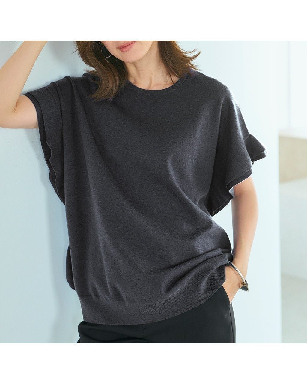 【ドゥクラッセ / DoCLASSE】の総針編み・サイドフリルプルオーバー 人気、トレンドファッション・服の通販 founy(ファニー) 【ドゥクラッセ/DoCLASSE】 トレンドファッション・スタイル  Trendy Fashion & Style ファッション、ブランド PICK UP! Must-Have Online Fashion Brands ファッション Fashion レディースファッション Fashion for Women トップス・カットソー Cut & Sew Tops ニット Knit Tops & Sweaters カジュアルプルオーバー・ニットトップス Pullovers & Knit Tops / Casual Pullovers 新作・新入荷 New Arrivals / New In おすすめ Recommended / Our Picks ショルダー Shoulder, Shoulder Strap セーター Sweater, Knitwear タートル Turtleneck, Turtle Collar ドロップ Drop Shoulder, Dropped Style フリル Frill, Ruffle |ID:prp329100004638452