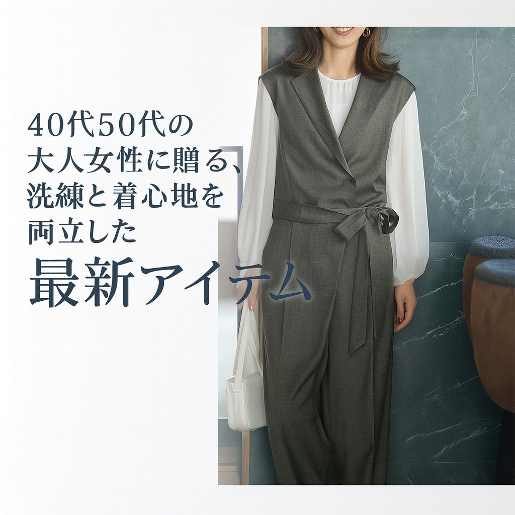 【40代50代の大人女性に贈る、洗練と着心地を両立したDoCLASSEの最新レディースアイテム】(ドゥクラッセ) 人気、トレンドファッション・服の通販 founy(ファニー) 【ドゥクラッセ/DoCLASSE】 トレンドファッション・スタイル Trendy Fashion & Style ファッション、ブランド PICK UP! Must-Have Online Fashion Brands ファッション Fashion レディースファッション Fashion for Women ワンピース Dresses オールインワン・ワンピース Dresses and Jumpsuits トップス・カットソー Cut & Sew Tops シャツ・ブラウス・オフィスカジュアル Elegant Blouses & Button-Ups ビスチェ Bustiers & Corset Tops / Layered Bustier Style ニット Knit Tops & Sweaters カジュアルプルオーバー・ニットトップス Pullovers & Knit Tops / Casual Pullovers 新作・新入荷 New Arrivals / New In セットアップ Set-Up, Coordinated Outfit テーラード Tailored, Tailored Fit マニッシュ Mannish, Boyish モダン Modern, Contemporary ワイド Wide, Wide Fit エレガント 上品 Elegant サテン Satin, Glossy Fabric ストレッチ Stretch, Stretchy Fabric ドレープ Drape, Draping Fabric ハイネック High Neck, Mock Neck 冬 Winter / This Winter 秋 Autumn キャミソール Camisole, Spaghetti Strap Top 今季 This Season, Current Season シアー Sheer, See-Through トレンド Trend, Trending Now ドッキング Docking, Mixed Material ビスチェ Bustier, Corset Top |ID:stp329100000006588