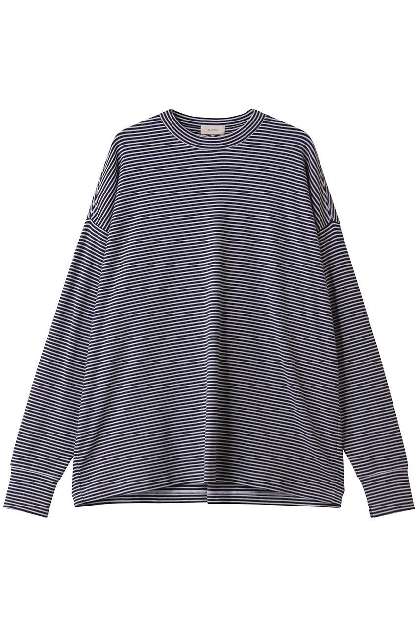 【ブラミンク / BLAMINK】のボーダーロングスリーブ 人気、トレンドファッション・服の通販 founy(ファニー) 【ブラミンク/BLAMINK】 トレンドファッション・スタイル  Trendy Fashion & Style ファッション、ブランド PICK UP! Must-Have Online Fashion Brands ファッション Fashion レディースファッション Fashion for Women トップス・カットソー Cut & Sew Tops シャツ・ブラウス・オフィスカジュアル Elegant Blouses & Button-Ups ロングTシャツ・Tシャツ Longline T-Shirts & Tees カットソー・ベーシックTシャツ Cut-and-Sewn Tops / Stretch Tees & Basics 2025年 2025 2025-2026秋冬・A/W Autumn/Winter 2025–26 AW25–26 スリーブ Sleeve, Long Sleeve / Short Sleeve トレンド Trend, Trending Now ボーダー Border, Stripe リラックス Relax, Relaxed Fit ロング Long, Long-Length 定番 Standard, Basic Item A/W・秋冬 Autumn/Winter |ID:prp329100004645489
