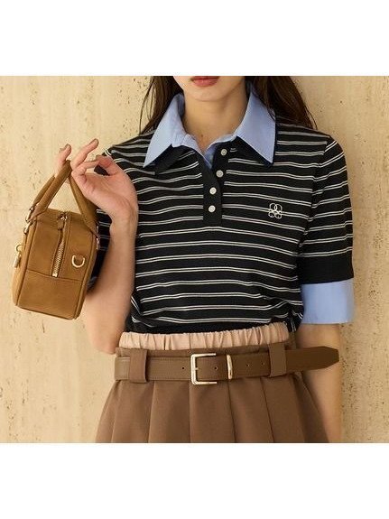 【スナイデル / SNIDEL】のシャツドッキングニットポロ 人気、トレンドファッション・服の通販 founy(ファニー) 【スナイデル/SNIDEL】 トレンドファッション・スタイル  Trendy Fashion & Style ファッション、ブランド PICK UP! Must-Have Online Fashion Brands ファッション Fashion レディースファッション Fashion for Women トップス・カットソー Cut & Sew Tops ニット Knit Tops & Sweaters シャツ・ブラウス・オフィスカジュアル Elegant Blouses & Button-Ups ウェーブ Wavy Pattern 今季 This Season, Current Season ストライプ Stripe, Striped Pattern ストレート Straight, Straight Cut チェック Check, Plaid, Tartan トレンド Trend, Trending Now ドッキング Docking, Mixed Material ポロシャツ Polo Shirt, Collared Tee 無地 Plain, Solid Color おすすめ Recommended / Our Picks |ID:prp329100004647693