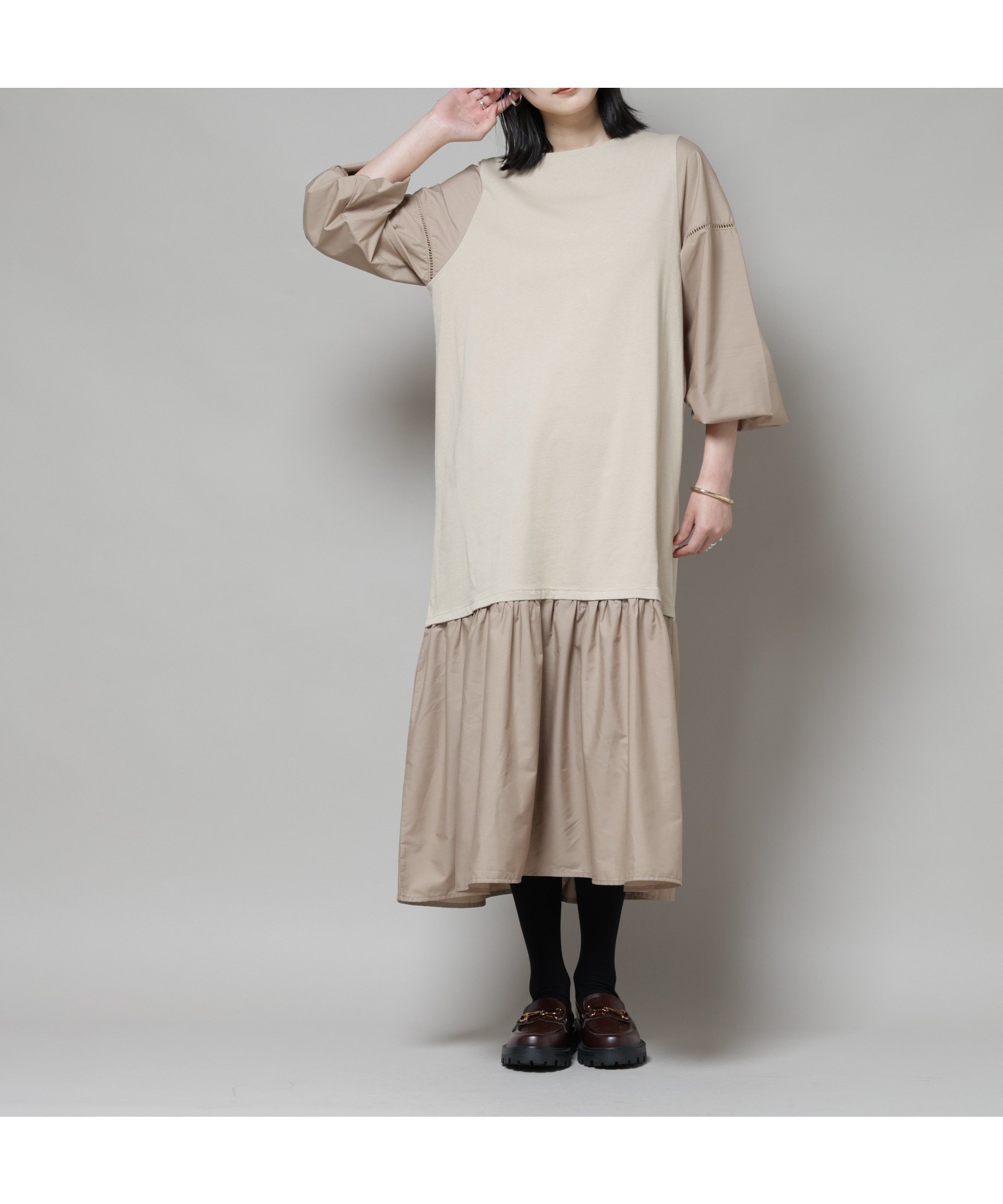 【ナノ ユニバース / nano universe】のハシゴレーススリーブ異素材コンビワンピース 人気、トレンドファッション・服の通販 founy(ファニー) 【ナノ ユニバース/nano universe】 トレンドファッション・スタイル  Trendy Fashion & Style ファッション、ブランド PICK UP! Must-Have Online Fashion Brands ファッション Fashion レディースファッション Fashion for Women ワンピース Dresses コンビ Combo, Combination Style 切替 Switching, Contrast Panel ブロード Broadcloth, Fine Cotton メタル Metal, Metal Parts リラックス Relax, Relaxed Fit レース Lace, Lace Fabric ロング Long, Long-Length おすすめ Recommended / Our Picks エレガント 上品 Elegant 2025年 2025 2025-2026秋冬・A/W Autumn/Winter 2025–26 AW25–26 |ID:prp329100004647205