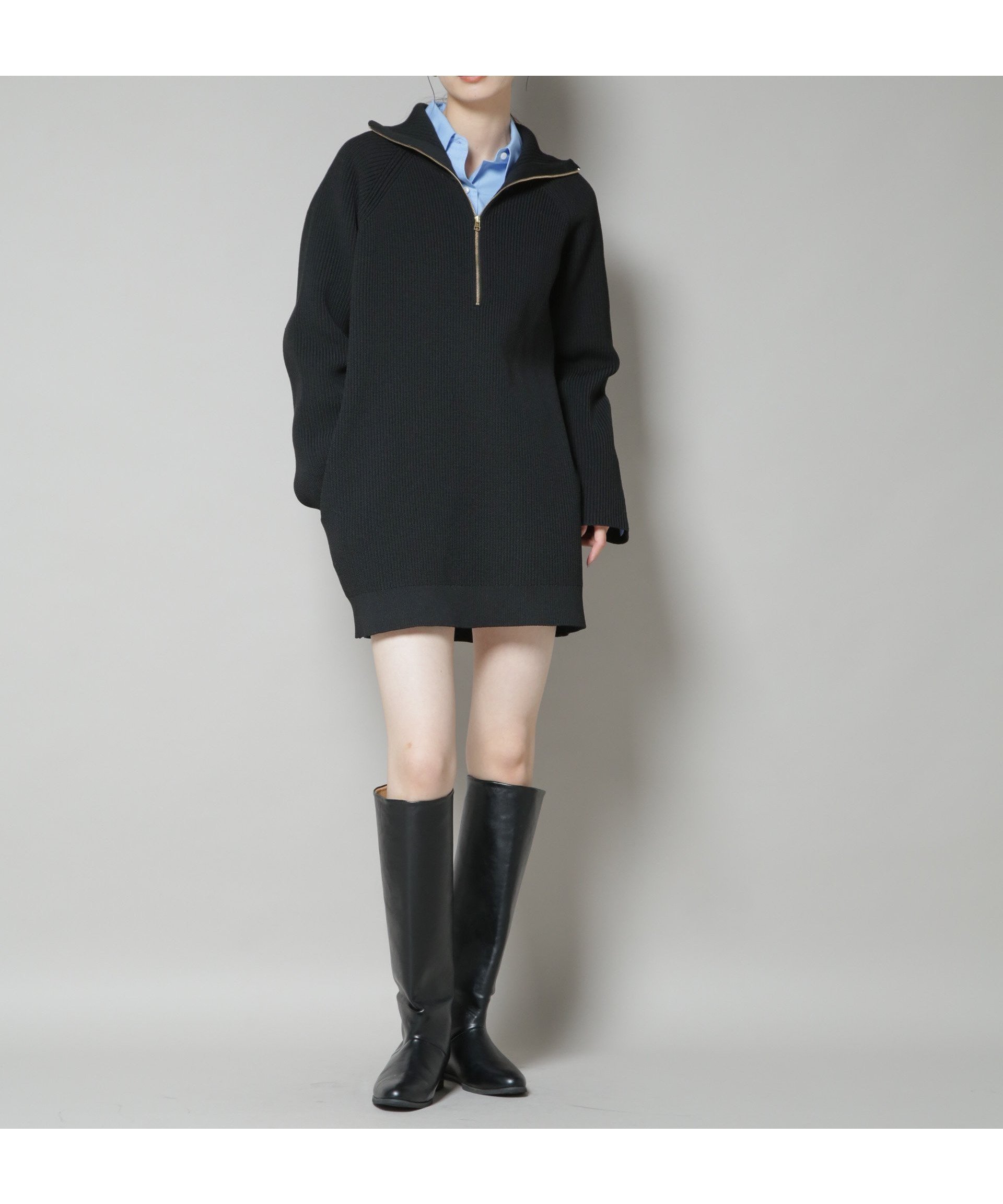 【ナノ ユニバース / nano universe】の片畦ニットハーフジップミニワンピース 人気、トレンドファッション・服の通販 founy(ファニー) 【ナノ ユニバース/nano universe】 トレンドファッション・スタイル  Trendy Fashion & Style ファッション、ブランド PICK UP! Must-Have Online Fashion Brands ファッション Fashion レディースファッション Fashion for Women ワンピース Dresses ウォッシャブル Machine Washable 畦 Ribbed Knit 今季 This Season, Current Season ジップ Zip, Zipper ジャケット Jacket, Outerwear スリム Slim, Slim Fit トレンド Trend, Trending Now バランス Balance, Style Balance モダン Modern, Contemporary レギンス Leggings, Stretch Pants ロング Long, Long-Length A/W・秋冬 Autumn/Winter 2025年 2025 2025-2026秋冬・A/W Autumn/Winter 2025–26 AW25–26 |ID:prp329100004647202