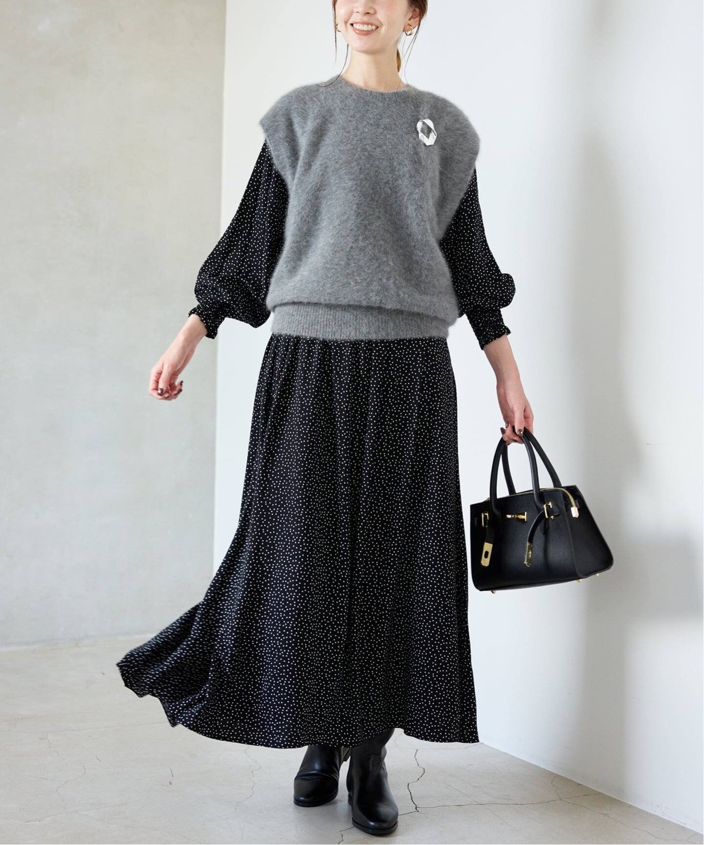 【スローブ イエナ / SLOBE IENA】のドットシャーリングワンピース 人気、トレンドファッション・服の通販 founy(ファニー) 【スローブ イエナ/SLOBE IENA】 トレンドファッション・スタイル  Trendy Fashion & Style ファッション、ブランド PICK UP! Must-Have Online Fashion Brands ファッション Fashion レディースファッション Fashion for Women ワンピース Dresses 2025年 2025 2025-2026秋冬・A/W Autumn/Winter 2025–26 AW25–26 ペチコート Petticoat, Underskirt |ID:prp329100004646115