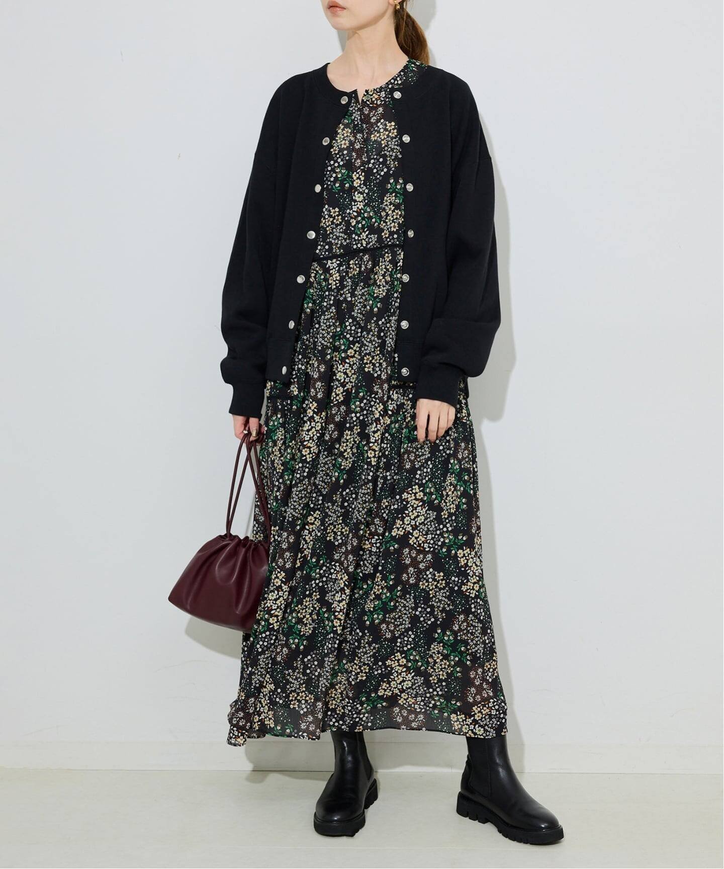 【スローブ イエナ / SLOBE IENA】のFLOWER PRINT ワンピース 人気、トレンドファッション・服の通販 founy(ファニー) 【スローブ イエナ/SLOBE IENA】 トレンドファッション・スタイル  Trendy Fashion & Style ファッション、ブランド PICK UP! Must-Have Online Fashion Brands ファッション Fashion レディースファッション Fashion for Women ワンピース Dresses 2025年 2025 2025-2026秋冬・A/W Autumn/Winter 2025–26 AW25–26 |ID:prp329100004634150