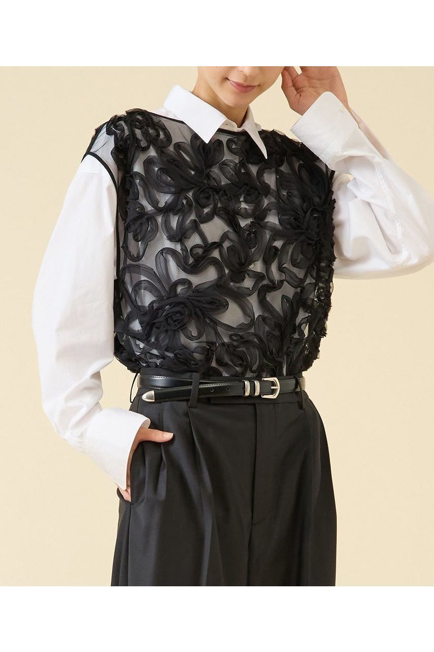 【マルティニーク / martinique】のテープ刺繍ブラウス 人気、トレンドファッション・服の通販 founy(ファニー) 【マルティニーク/martinique】 トレンドファッション・スタイル  Trendy Fashion & Style ファッション、ブランド PICK UP! Must-Have Online Fashion Brands ファッション Fashion レディースファッション Fashion for Women トップス・カットソー Cut & Sew Tops キャミソール&ノースリーブ Camisoles & Sleeveless Tops シャツ・ブラウス・オフィスカジュアル Elegant Blouses & Button-Ups 2025年 2025 2025-2026秋冬・A/W Autumn/Winter 2025–26 AW25–26 おすすめ Recommended / Our Picks キャミソール Camisole, Spaghetti Strap Top シフォン Chiffon, Lightweight Fabric スペシャル Special, Limited Edition セットアップ Set-Up, Coordinated Outfit タートル Turtleneck, Turtle Collar ノースリーブ Sleeveless, No-Sleeve ボタニカル Botanical, Floral Pattern A/W・秋冬 Autumn/Winter 結婚式 Wedding |ID:prp329100004649130