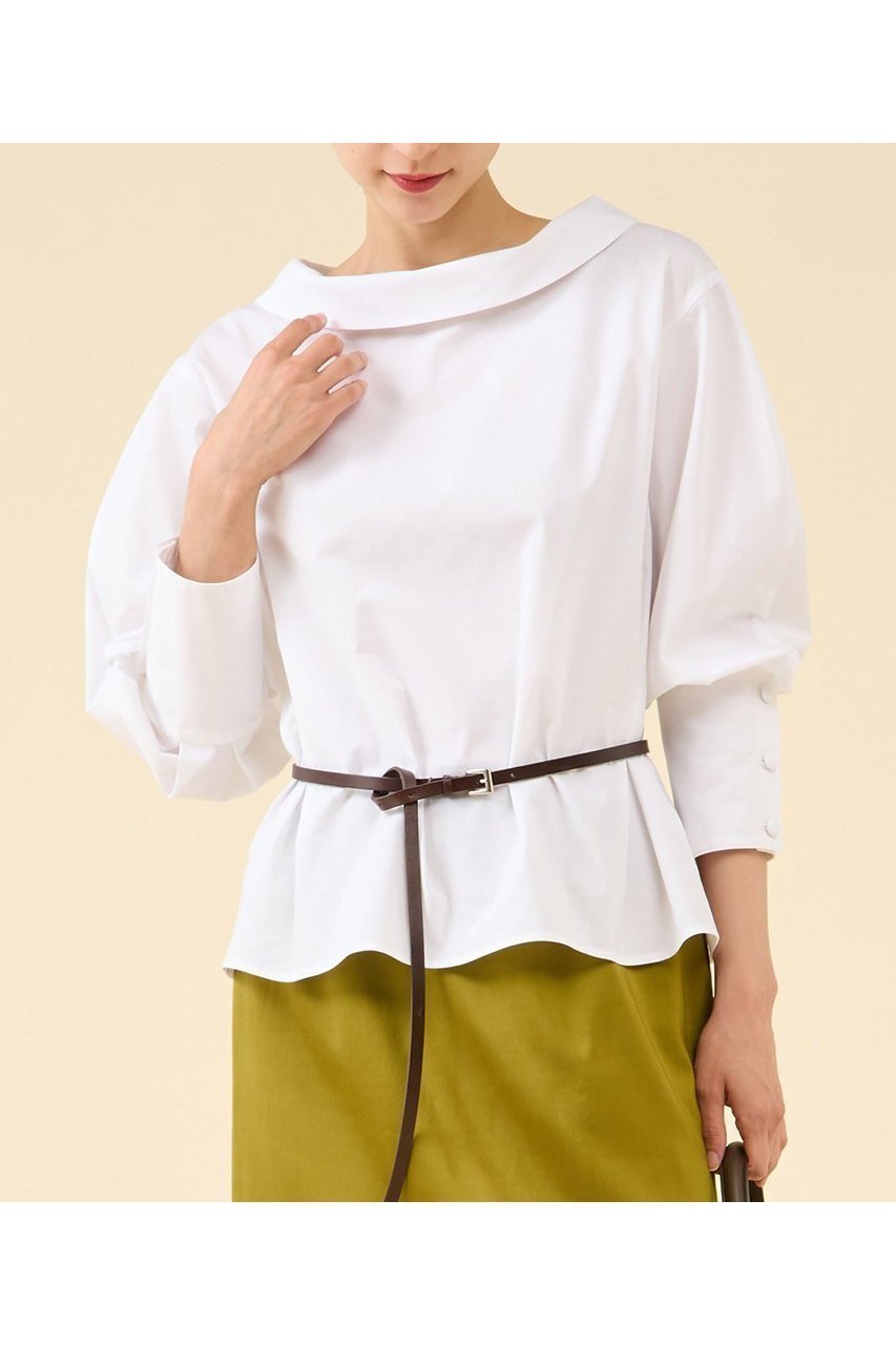【マルティニーク / martinique】のボートネックブラウス 人気、トレンドファッション・服の通販 founy(ファニー) 【マルティニーク/martinique】 トレンドファッション・スタイル  Trendy Fashion & Style ファッション、ブランド PICK UP! Must-Have Online Fashion Brands ファッション Fashion レディースファッション Fashion for Women トップス・カットソー Cut & Sew Tops シャツ・ブラウス・オフィスカジュアル Elegant Blouses & Button-Ups 2025年 2025 2025-2026秋冬・A/W Autumn/Winter 2025–26 AW25–26 おすすめ Recommended / Our Picks カッティング Cutting Detail カーディガン Cardigan, Knitwear クラシック Classic, Timeless Style シンプル Simple, Minimal スリーブ Sleeve, Long Sleeve / Short Sleeve デコルテ Décolleté, Neckline ブロード Broadcloth, Fine Cotton ロング Long, Long-Length エレガント 上品 Elegant A/W・秋冬 Autumn/Winter |ID:prp329100004649129