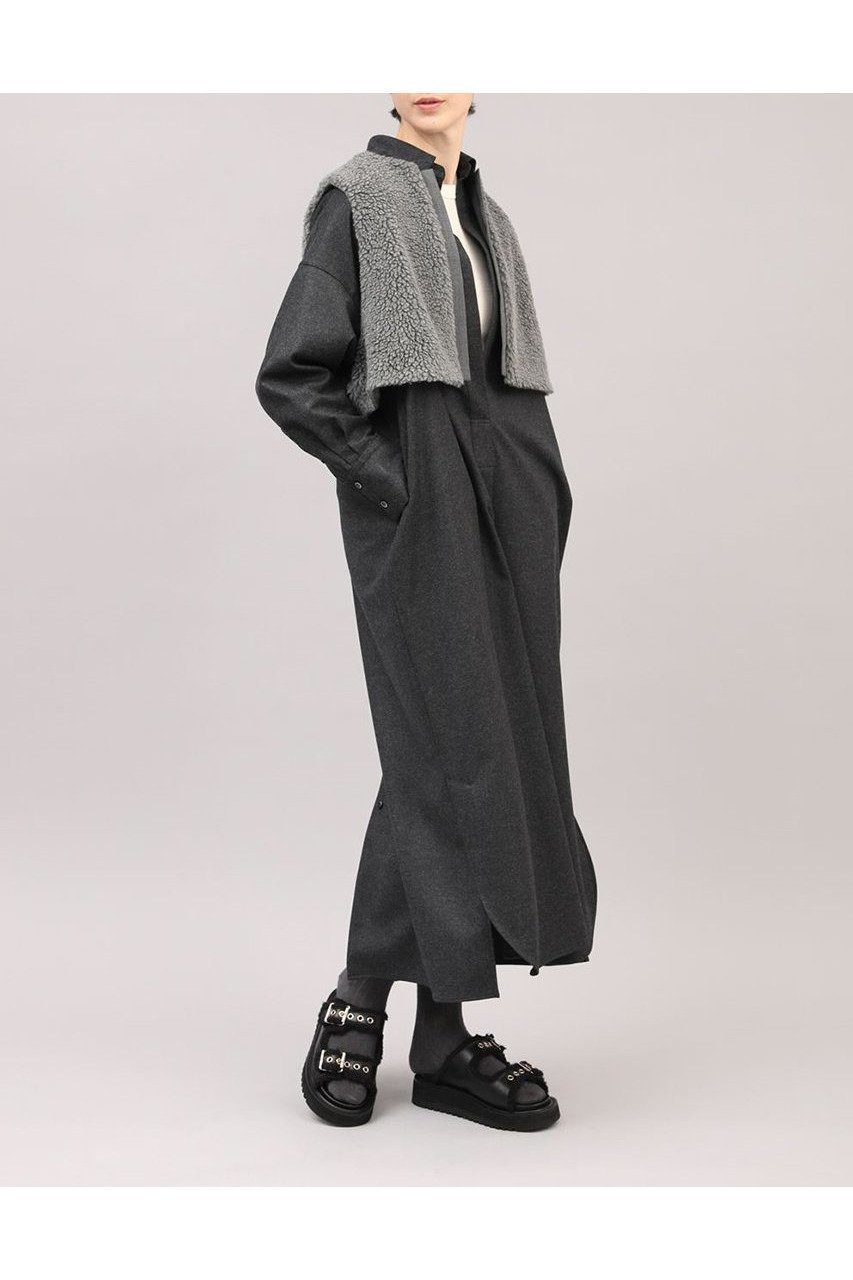 【サクラ / SACRA】のカシミアフラノシャツワンピース 人気、トレンドファッション・服の通販 founy(ファニー) 【サクラ/SACRA】 トレンドファッション・スタイル  Trendy Fashion & Style ファッション、ブランド PICK UP! Must-Have Online Fashion Brands ファッション Fashion レディースファッション Fashion for Women ワンピース Dresses シャツワンピース / 1枚で着映えコーデ Shirt Dresses チュニック Tunic Tops & Dresses 2025年 2025 2025-2026秋冬・A/W Autumn/Winter 2025–26 AW25–26 インナー Innerwear スキッパー Skipper, Open Collar チュニック Tunic, Long Top フロント Front, Front Design ヨーク Yoke, Yoke Design ロング Long, Long-Length A/W・秋冬 Autumn/Winter |ID:prp329100004653949