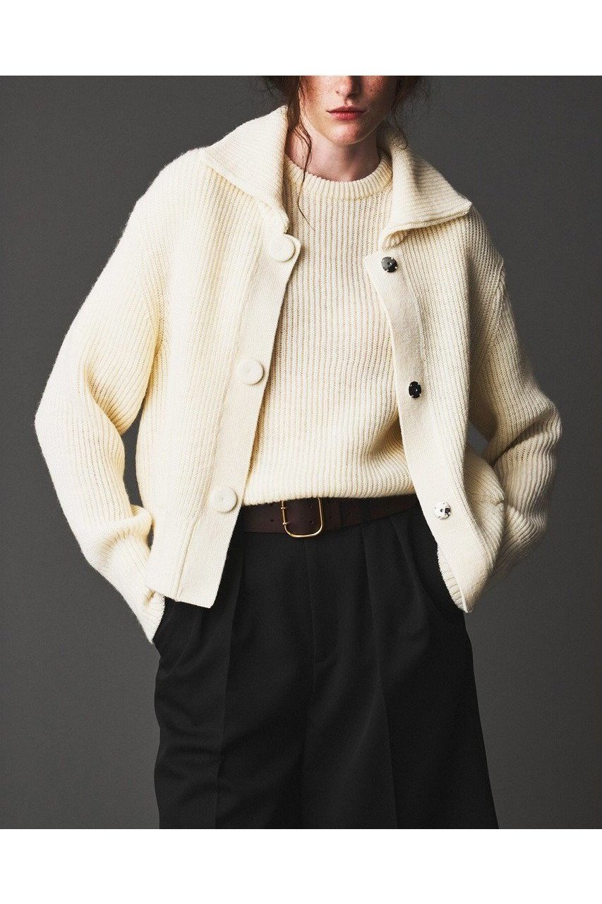 【オブリオ / AUBRIOT】のバルキーヤーン カーディガン 人気、トレンドファッション・服の通販 founy(ファニー) 【オブリオ/AUBRIOT】 トレンドファッション・スタイル  Trendy Fashion & Style ファッション、ブランド PICK UP! Must-Have Online Fashion Brands ファッション Fashion レディースファッション Fashion for Women トップス・カットソー Cut & Sew Tops ニット Knit Tops & Sweaters カーディガン・羽織り Layered Style Cardigans 2025年 2025 2025-2026秋冬・A/W Autumn/Winter 2025–26 AW25–26 カーディガン Cardigan, Knitwear ボックス Boxy, Box Shape A/W・秋冬 Autumn/Winter |ID:prp329100004653178