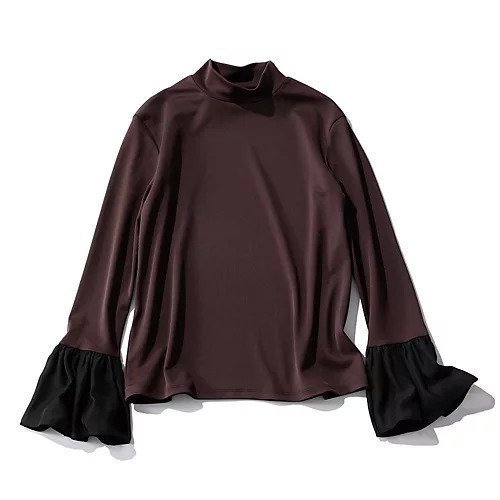 【エムセブンデイズ / M7days】の【高垣麗子さんコラボ】袖フレアトップス 人気、トレンドファッション・服の通販 founy(ファニー) 【エムセブンデイズ/M7days】 トレンドファッション・スタイル  Trendy Fashion & Style ファッション、ブランド PICK UP! Must-Have Online Fashion Brands ファッション Fashion レディースファッション Fashion for Women トップス・カットソー Cut & Sew Tops コラボ Collaboration, Collab シアー Sheer, See-Through スタンド Stand Collar, Upright Stand スリーブ Sleeve, Long Sleeve / Short Sleeve フレア Flare, Flared 吸水 Absorbent, Quick-Dry 洗える Machine Washable |ID:prp329100004654628