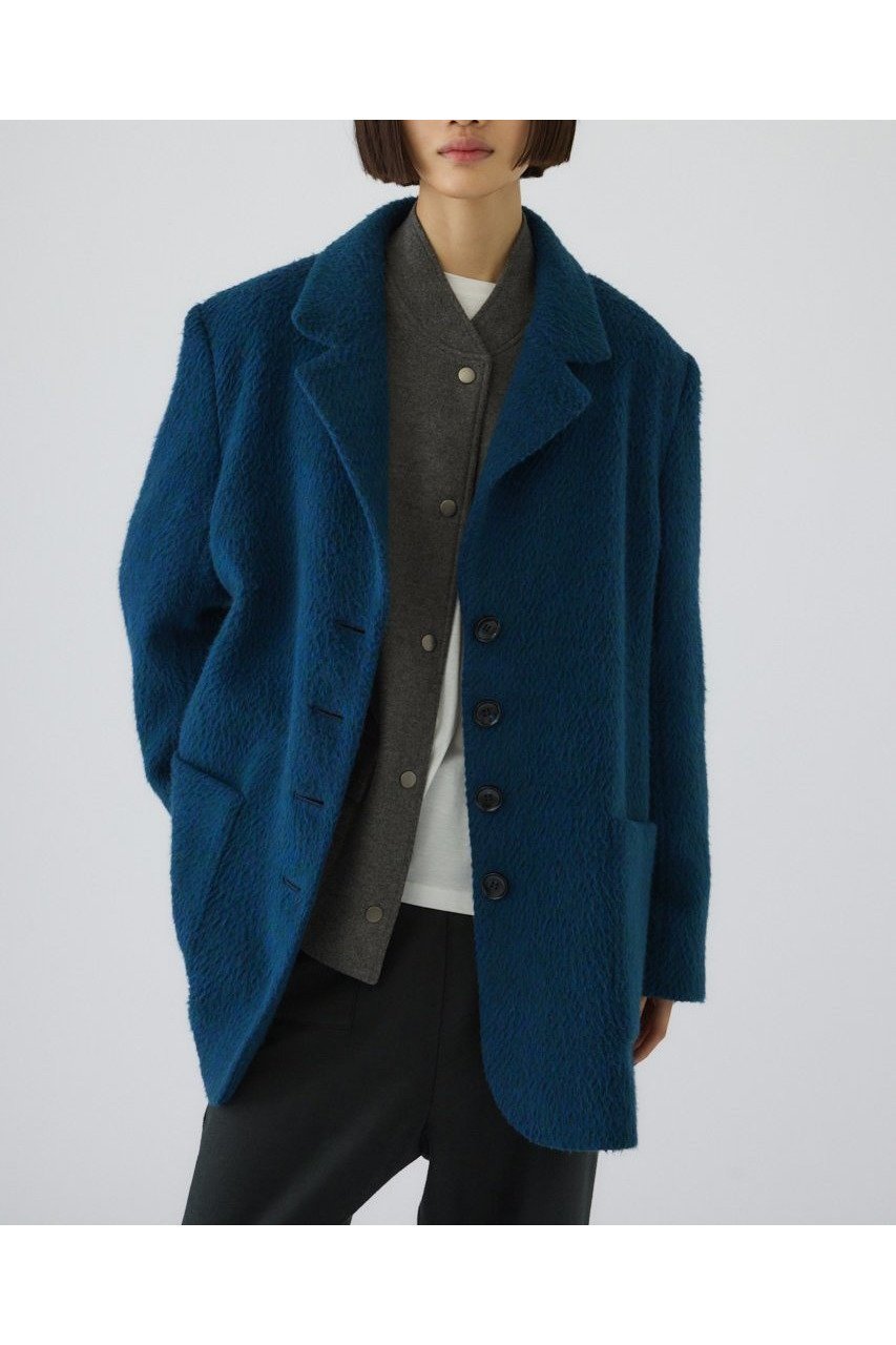 【リムアーク / RIM.ARK】のMix color shaggy JK/ジャケット 人気、トレンドファッション・服の通販 founy(ファニー) 【リムアーク/RIM.ARK】 トレンドファッション・スタイル  Trendy Fashion & Style ファッション、ブランド PICK UP! Must-Have Online Fashion Brands ファッション Fashion レディースファッション Fashion for Women アウター Coat / Outerwear Collection レディースジャケット・軽アウター Jackets ジャケット Jacket, Outerwear マニッシュ Mannish, Boyish ミックス Mix, Mixed Style 冬 Winter / This Winter |ID:prp329100004655166