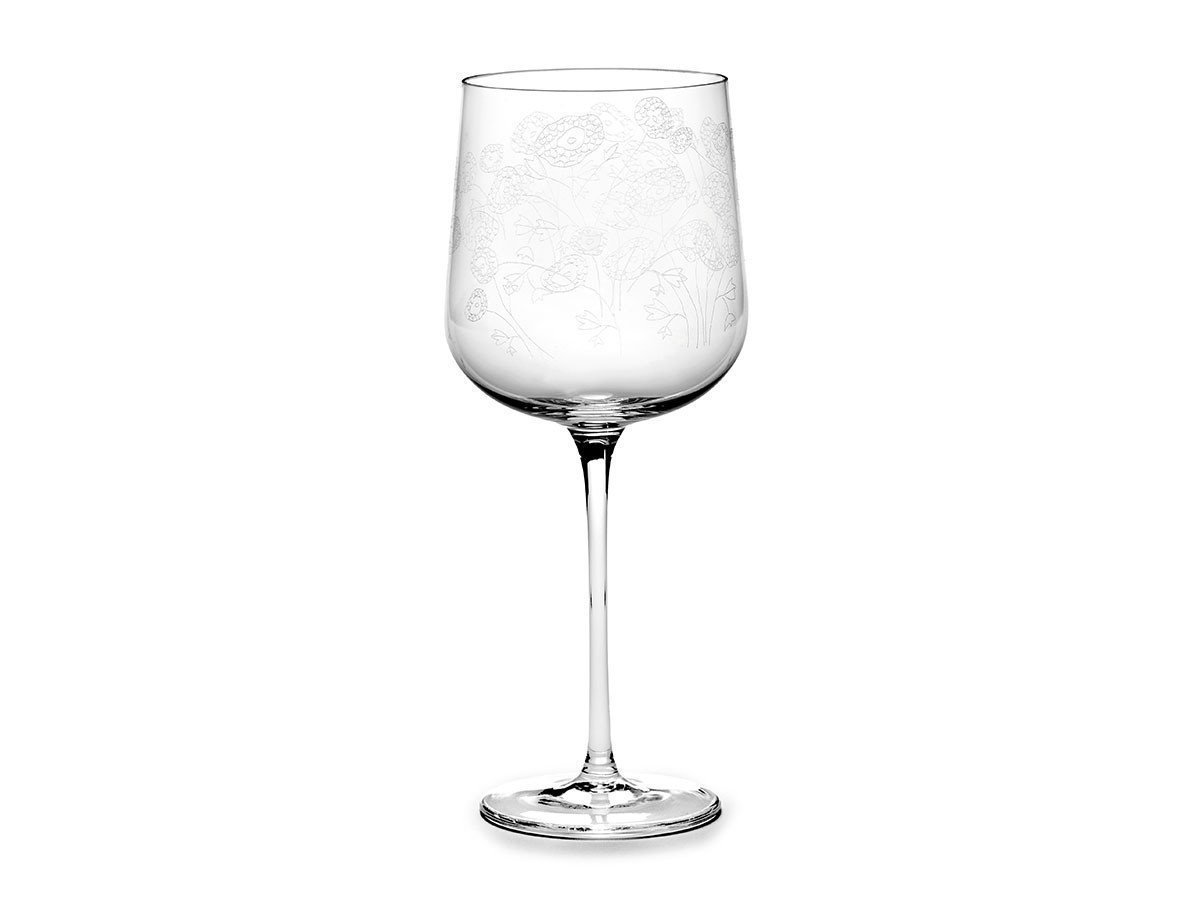 【セラックス / SERAX】のMIDNIGHT FLOWERS by MARNI Red Wine Glass Anemone Vaniglia / ミッドナイトフラワーズ バイ マルニ レッドワイン アネモネバニラ 人気、トレンドファッション・服の通販 founy(ファニー) 【セラックス/SERAX / GOODS】 トレンドファッション・スタイル  Trendy Fashion & Style インテリア・デザイナーズ家具 Top Interior & Designer Furniture イタリア Italy オレンジ Orange グラス Glass, Eyewear テーブル Table, Dining Table 手描き Hand-Drawn, Illustrated モチーフ Motif, Design Theme ラベンダー Lavender |ID:prp329100004660663