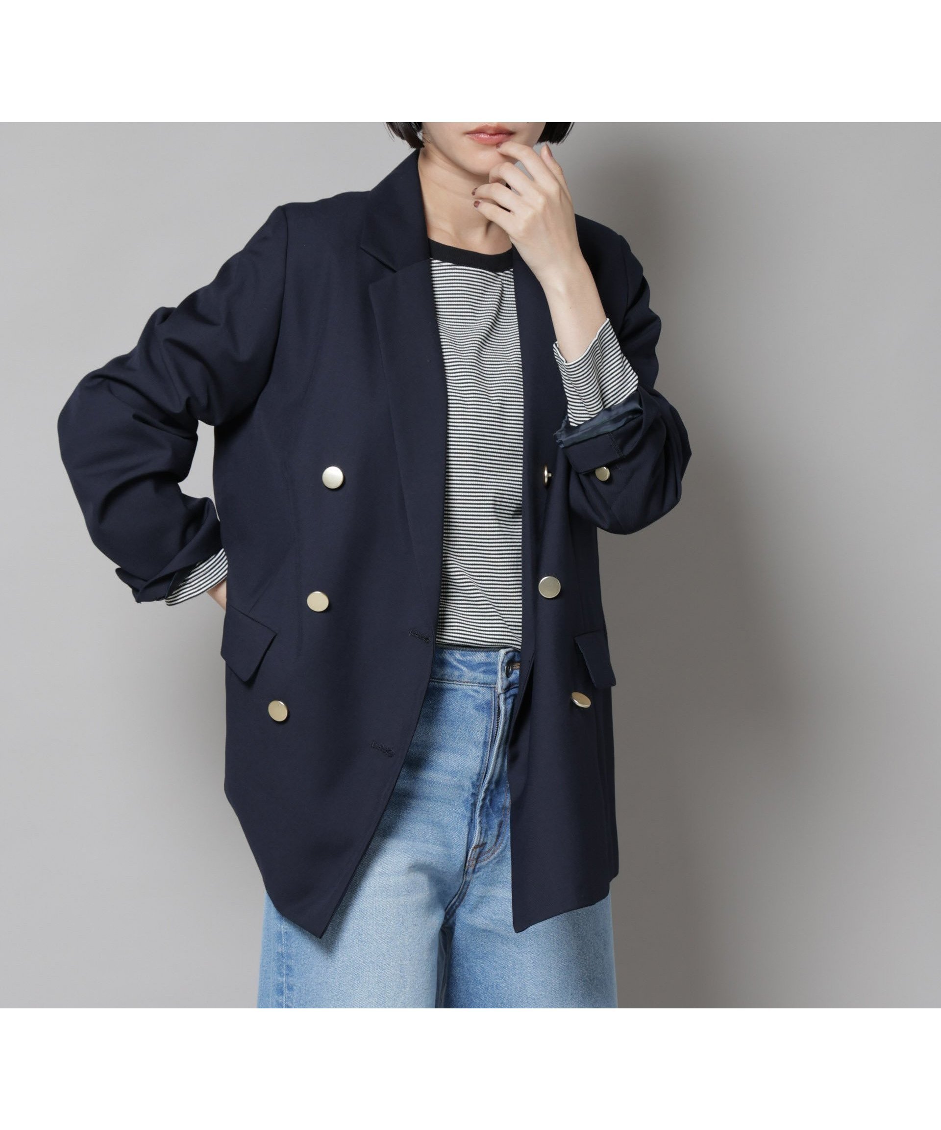 【ナノ ユニバース / nano universe】のダブルブレストジャケット 人気、トレンドファッション・服の通販 founy(ファニー) 【ナノ ユニバース/nano universe】 トレンドファッション・スタイル  Trendy Fashion & Style ファッション、ブランド PICK UP! Must-Have Online Fashion Brands ファッション Fashion レディースファッション Fashion for Women アウター Coat / Outerwear Collection レディースジャケット・軽アウター Jackets ウォッシャブル Machine Washable エレガント 上品 Elegant オケージョン Occasion Wear 今季 This Season, Current Season ジャケット Jacket, Outerwear ツイル Twist, Twisted Detail 定番 Standard, Basic Item 人気 Popular, Best Seller バランス Balance, Style Balance ボトム Bottoms, Lower Wear おすすめ Recommended / Our Picks セレモニー Ceremony 入学式 Entrance Ceremony 卒業式 Graduation Ceremony 結婚式 Wedding 二次会 After Party ビジネス 仕事 通勤 Business / Work / Commuting 2025年 2025 2025-2026秋冬・A/W Autumn/Winter 2025–26 AW25–26 |ID:prp329100004665811