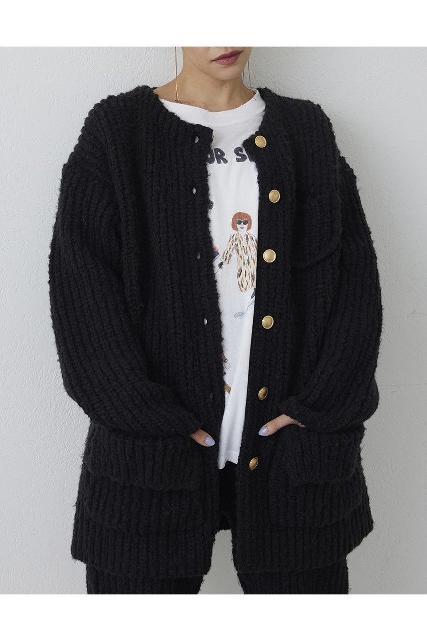 【ウィムガゼット / Whim Gazette】の【THE PAUSE】ニットボタンジャケット 人気、トレンドファッション・服の通販 founy(ファニー) 【ウィムガゼット/Whim Gazette】 トレンドファッション・スタイル  Trendy Fashion & Style ファッション、ブランド PICK UP! Must-Have Online Fashion Brands ファッション Fashion レディースファッション Fashion for Women アウター Coat / Outerwear Collection レディースジャケット・軽アウター Jackets おすすめ Recommended / Our Picks クラシカル Classical, Vintage-Inspired シンプル Simple, Minimal ジャケット Jacket, Outerwear セットアップ Set-Up, Coordinated Outfit フロント Front, Front Design ボトム Bottoms, Lower Wear ポケット Pocket, Pocket Detail ミックス Mix, Mixed Style 冬 Winter / This Winter 新作・新入荷 New Arrivals / New In 秋 Autumn |ID:prp329100004703574